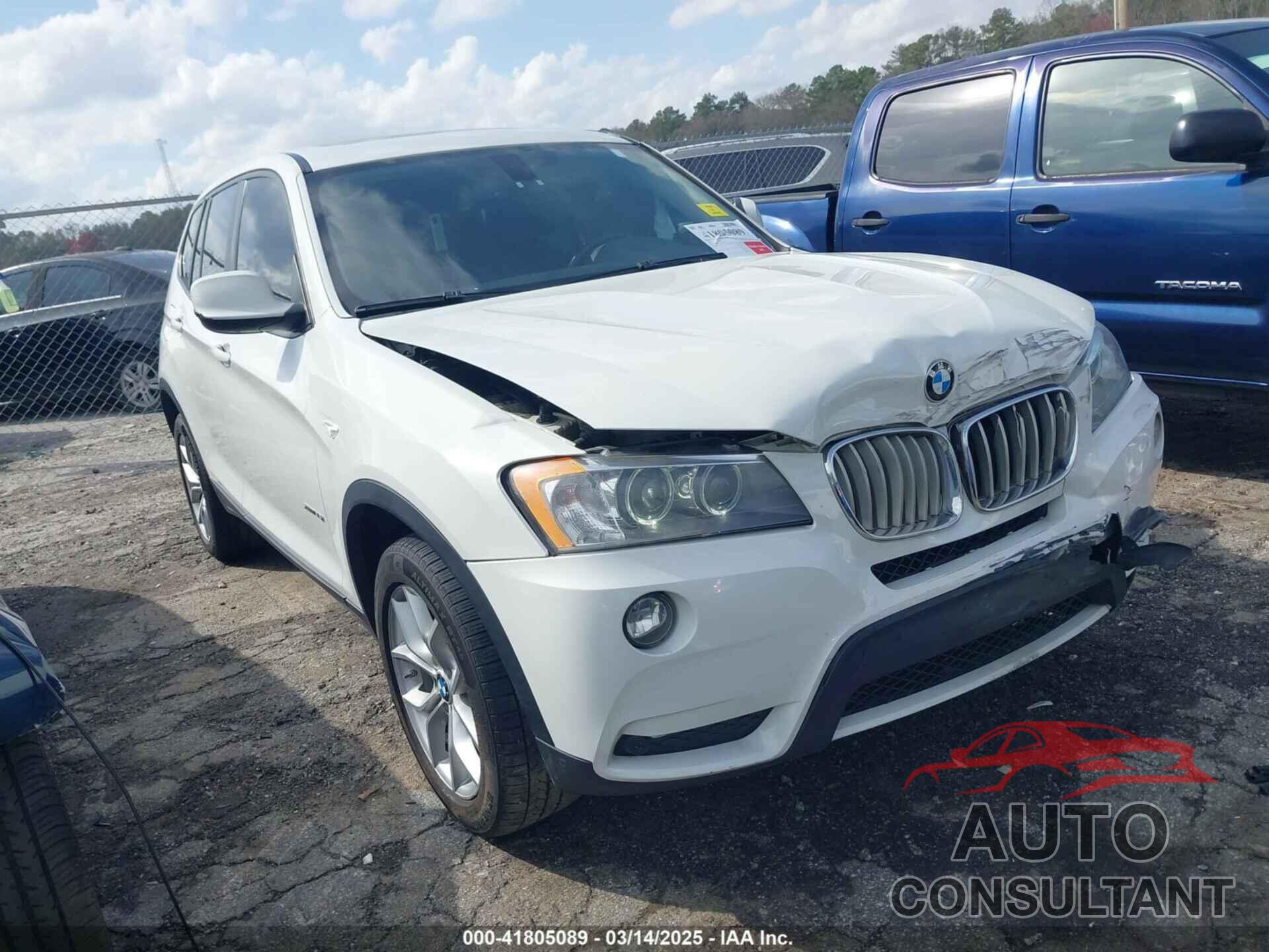 BMW X3 2013 - 5UXWX7C55DL981211