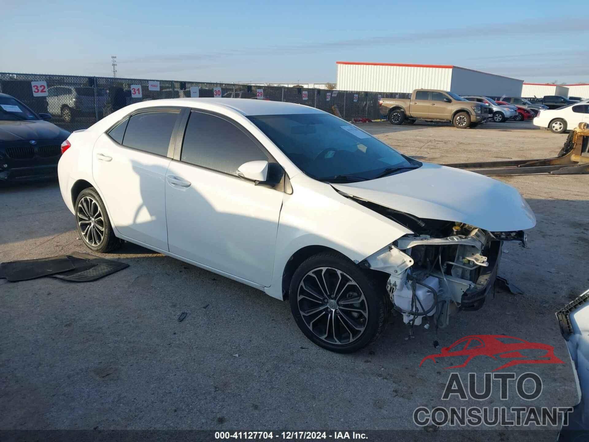 TOYOTA COROLLA 2015 - 5YFBURHE5FP292244