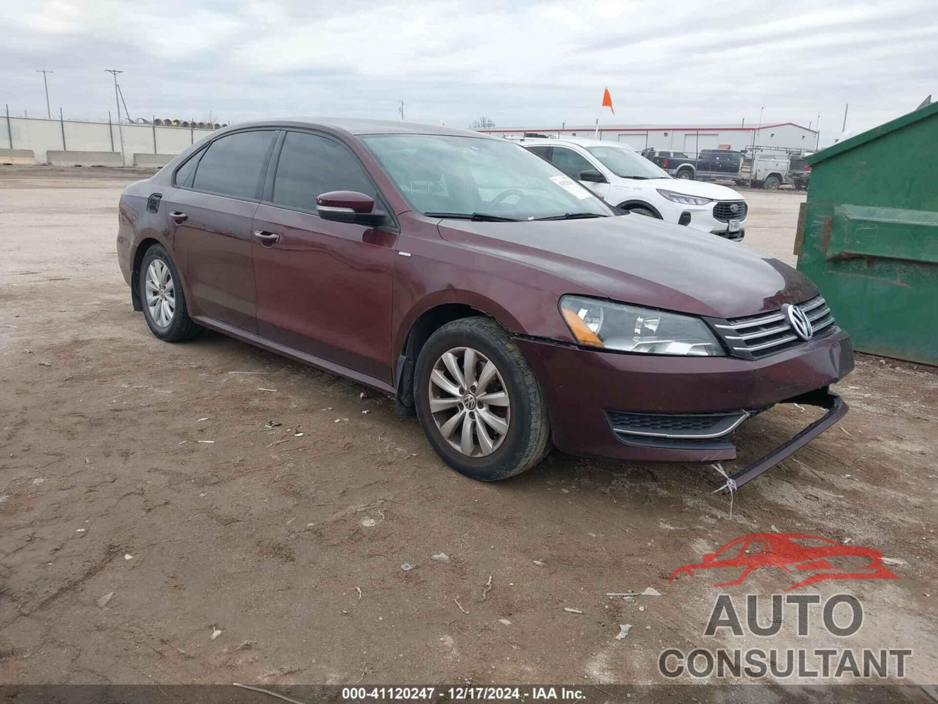 VOLKSWAGEN PASSAT 2014 - 1VWAS7A37EC061719