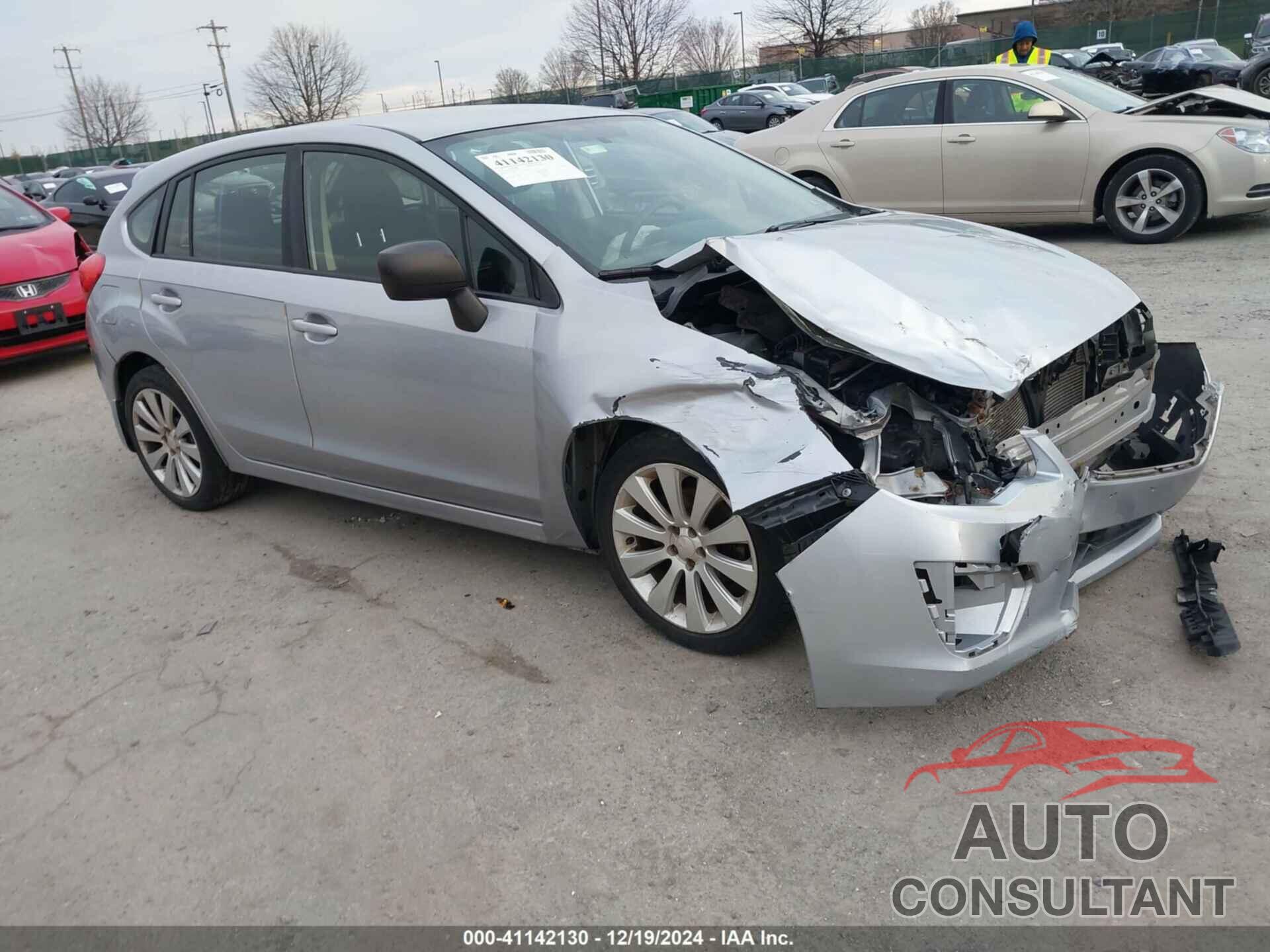 SUBARU IMPREZA 2012 - JF1GPAA63CH208341