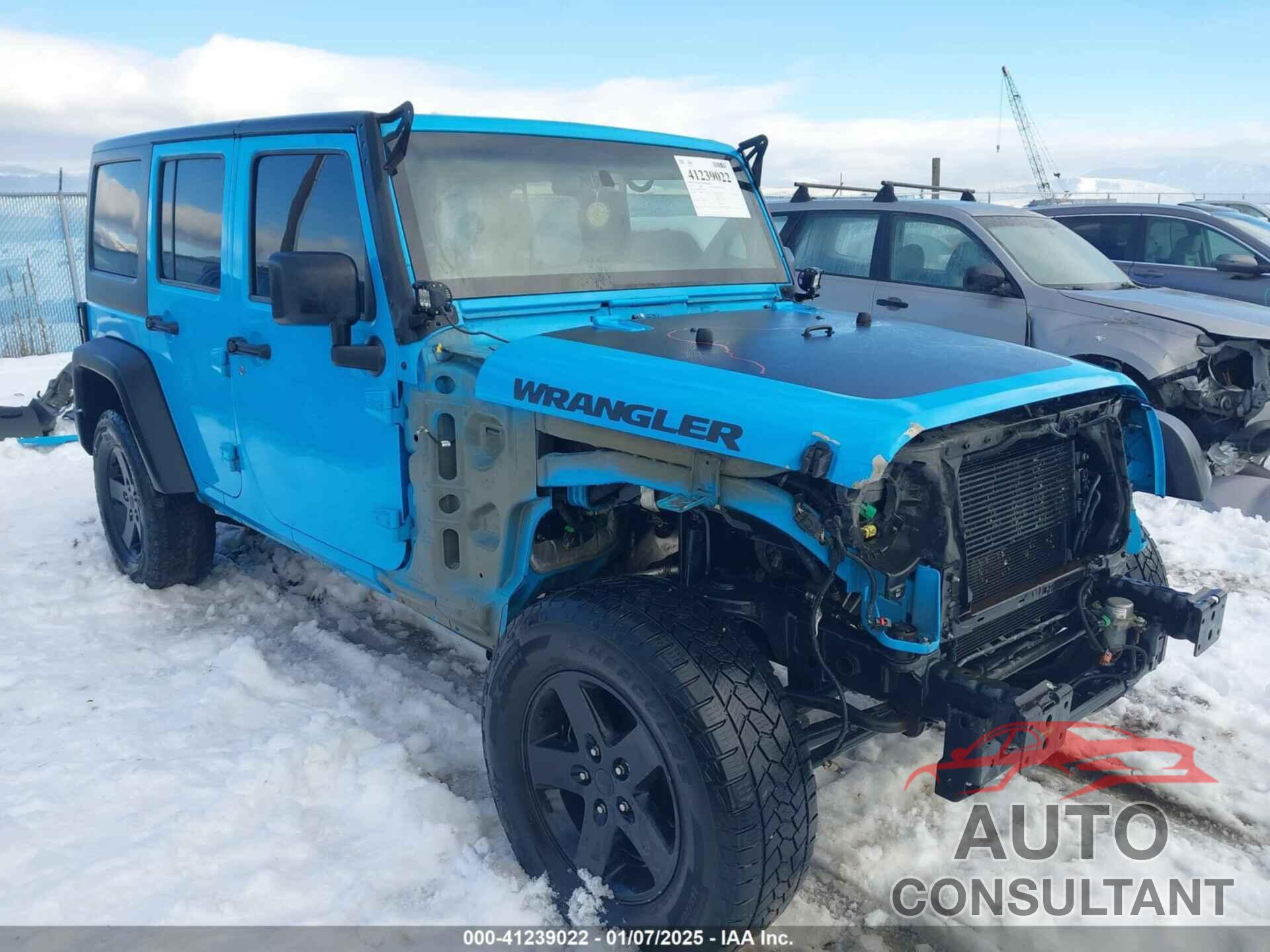 JEEP WRANGLER UNLIMITED 2017 - 1C4BJWDG5HL604136