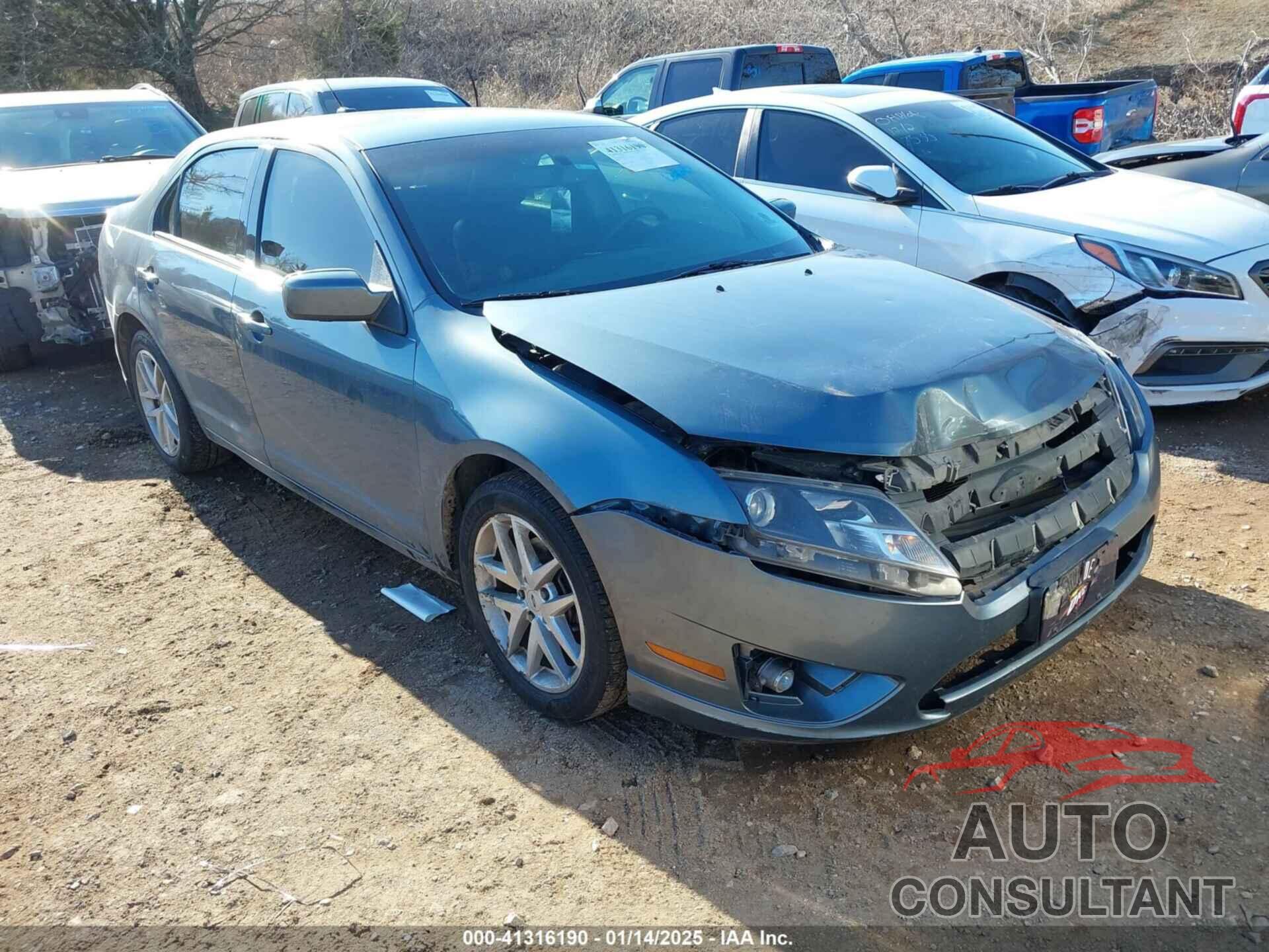 FORD FUSION 2012 - 3FAHP0JG6CR132135