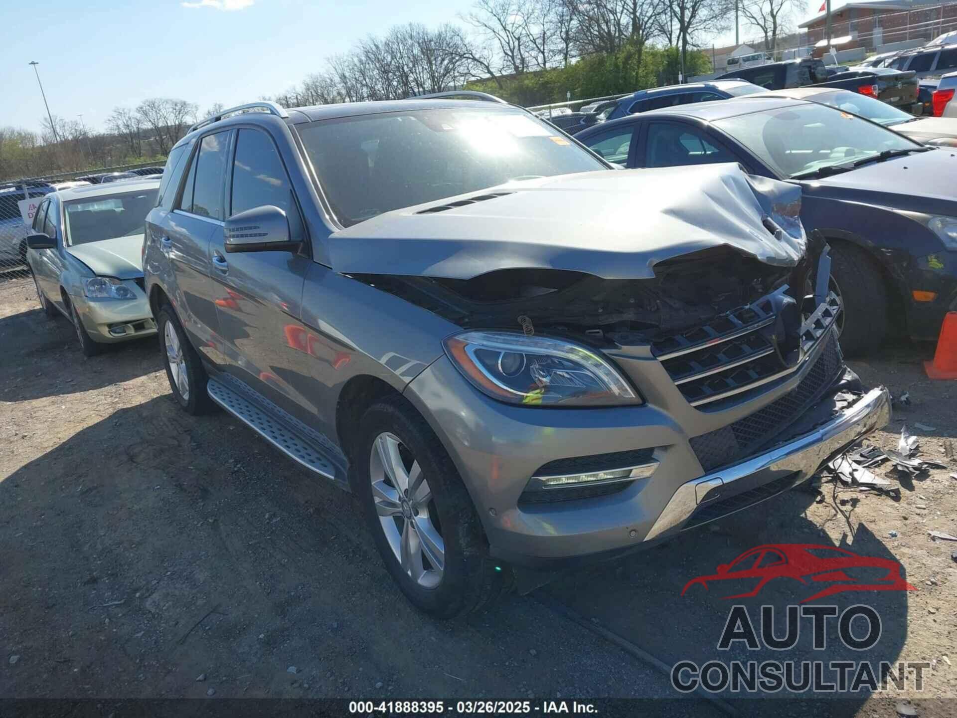 MERCEDES-BENZ ML 350 BLUETEC 2014 - 4JGDA2EB4EA325705