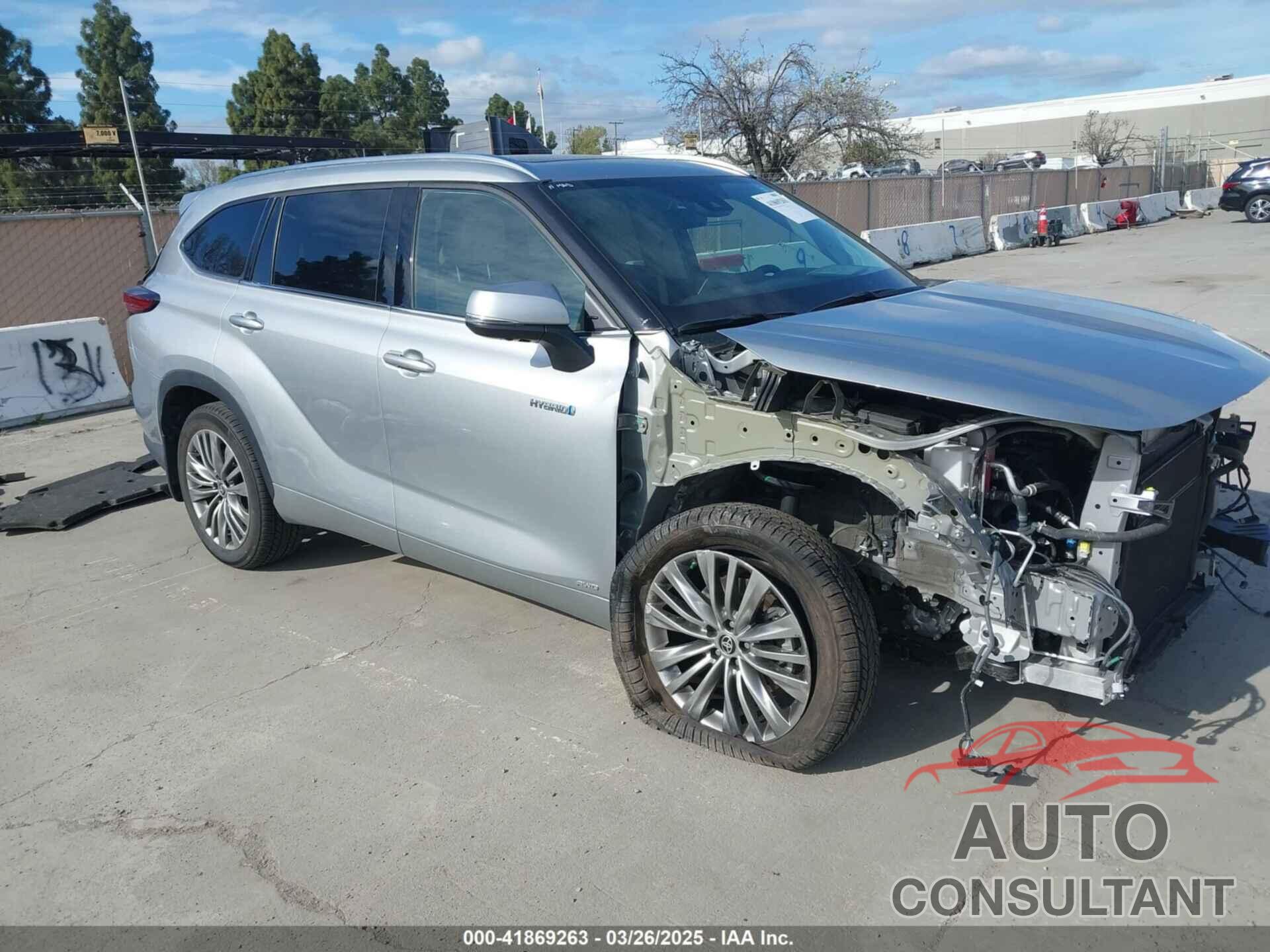 TOYOTA HIGHLANDER 2021 - 5TDEBRCH3MS017352