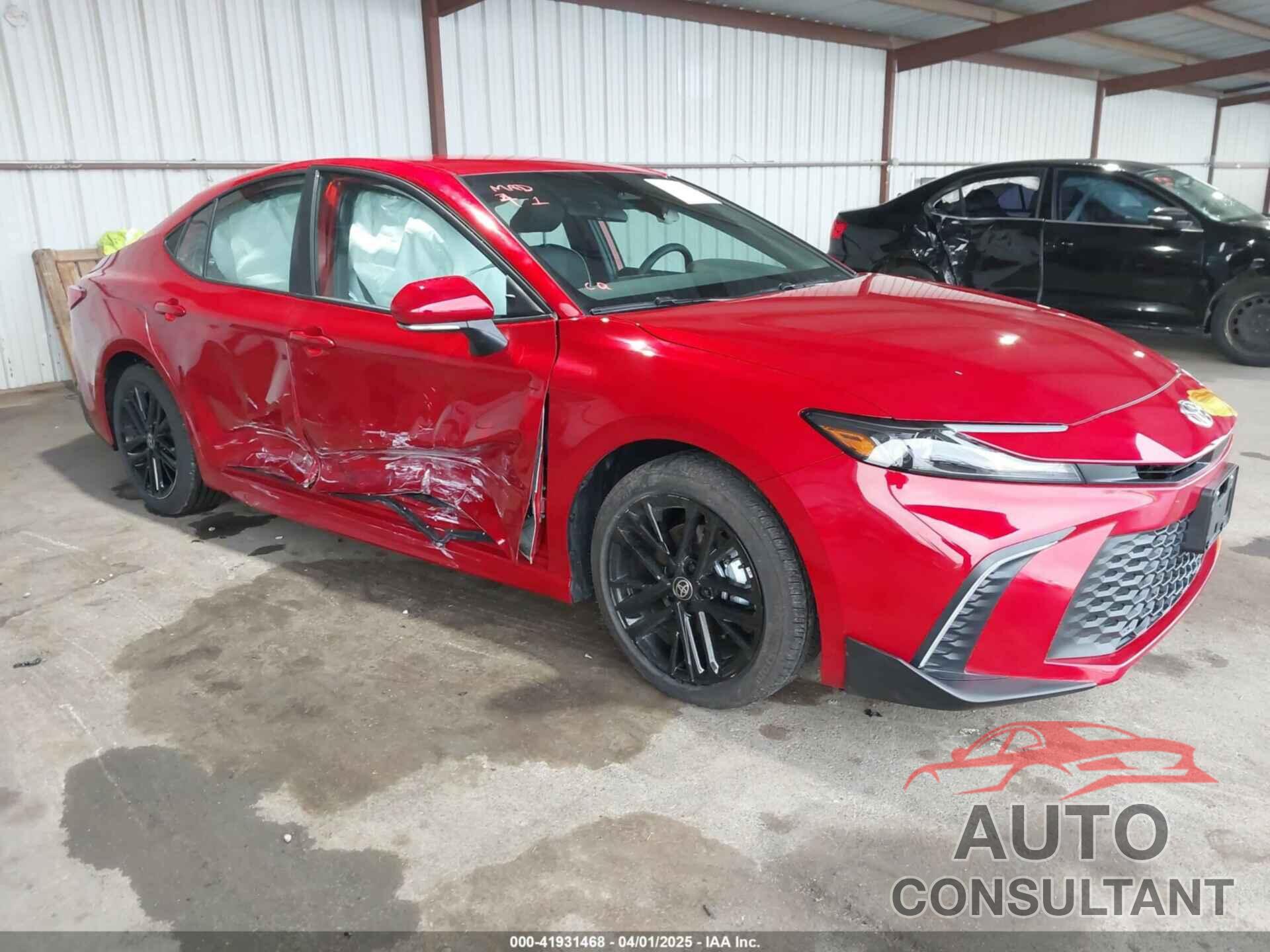 TOYOTA CAMRY 2025 - 4T1DAACK9SU097515