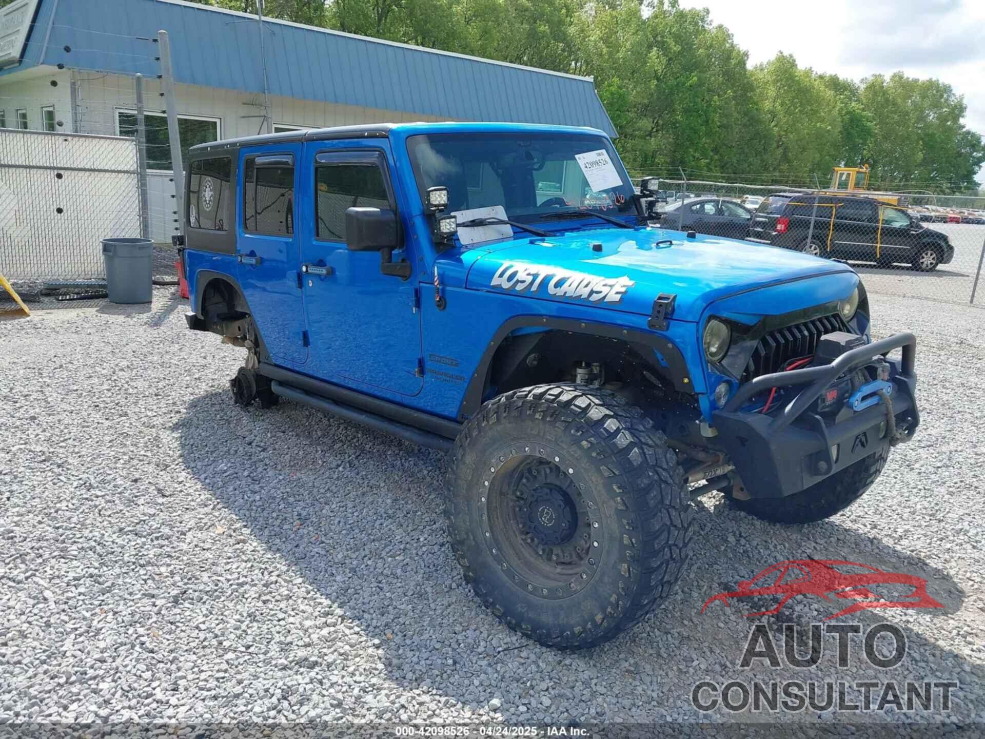 JEEP WRANGLER UNLIMITED 2016 - 1C4BJWDG0GL252033