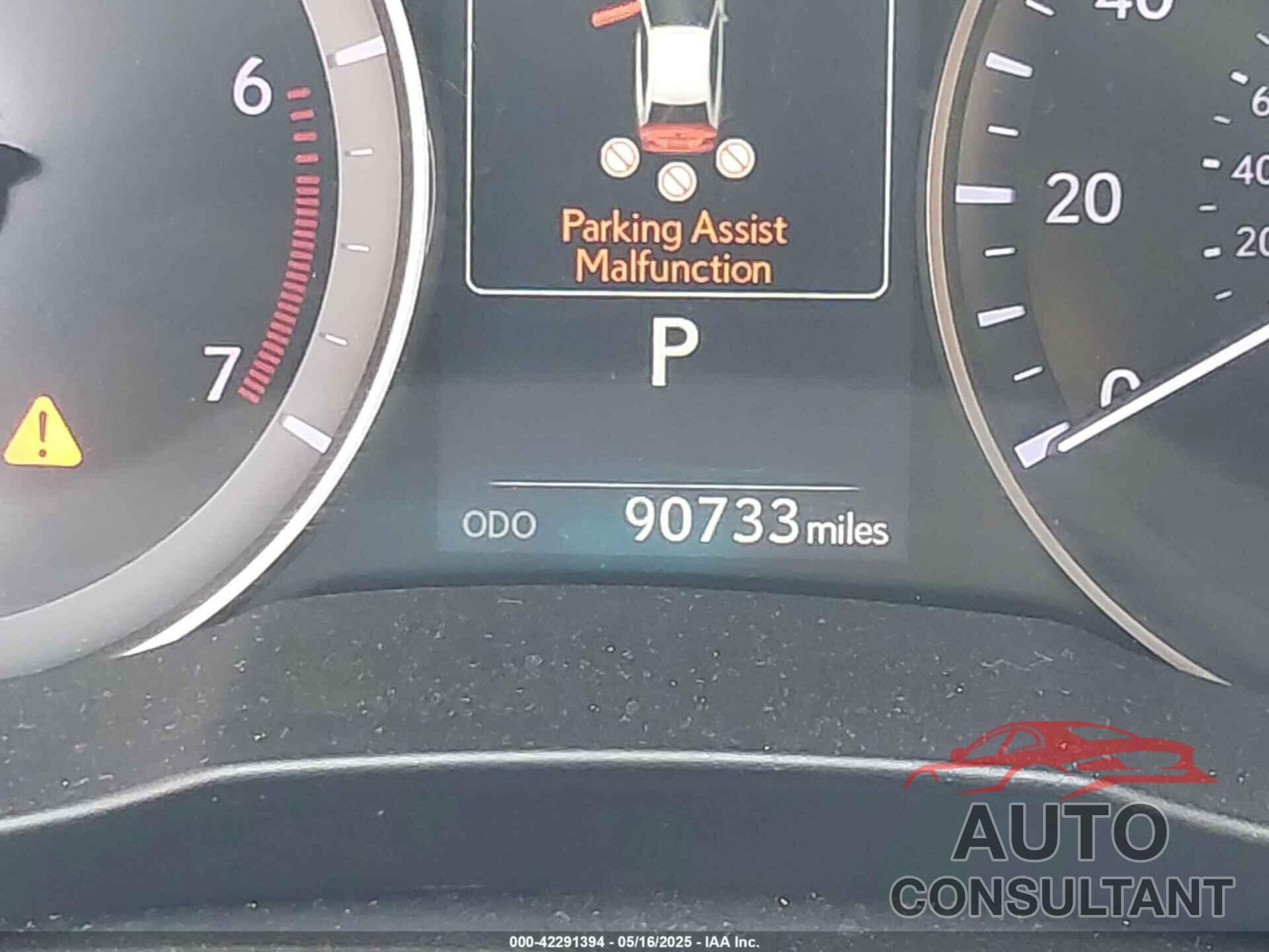 LEXUS ES 350 2016 - 58ABK1GG5GU010090