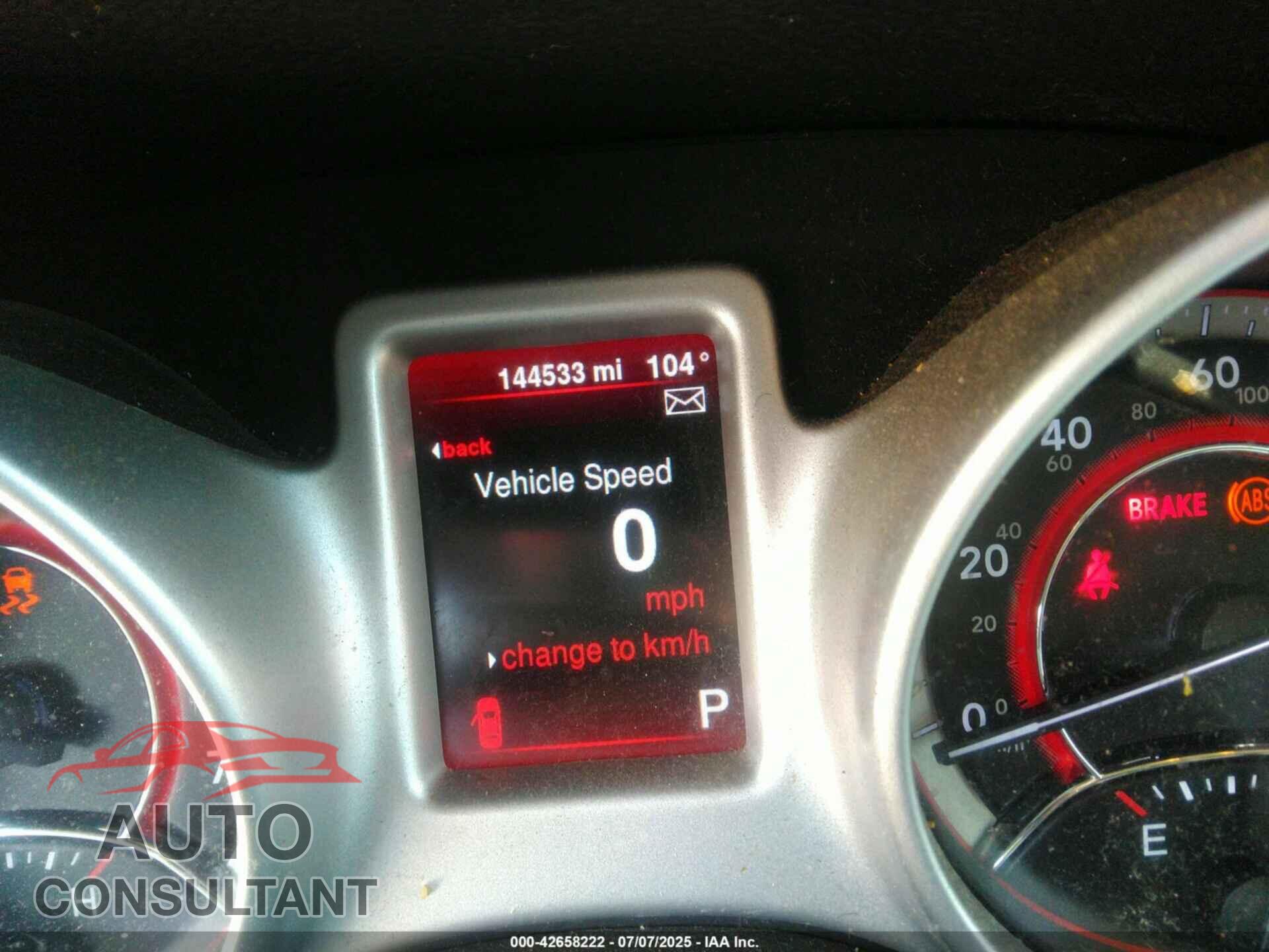 DODGE JOURNEY 2016 - 3C4PDCBB9GT186301
