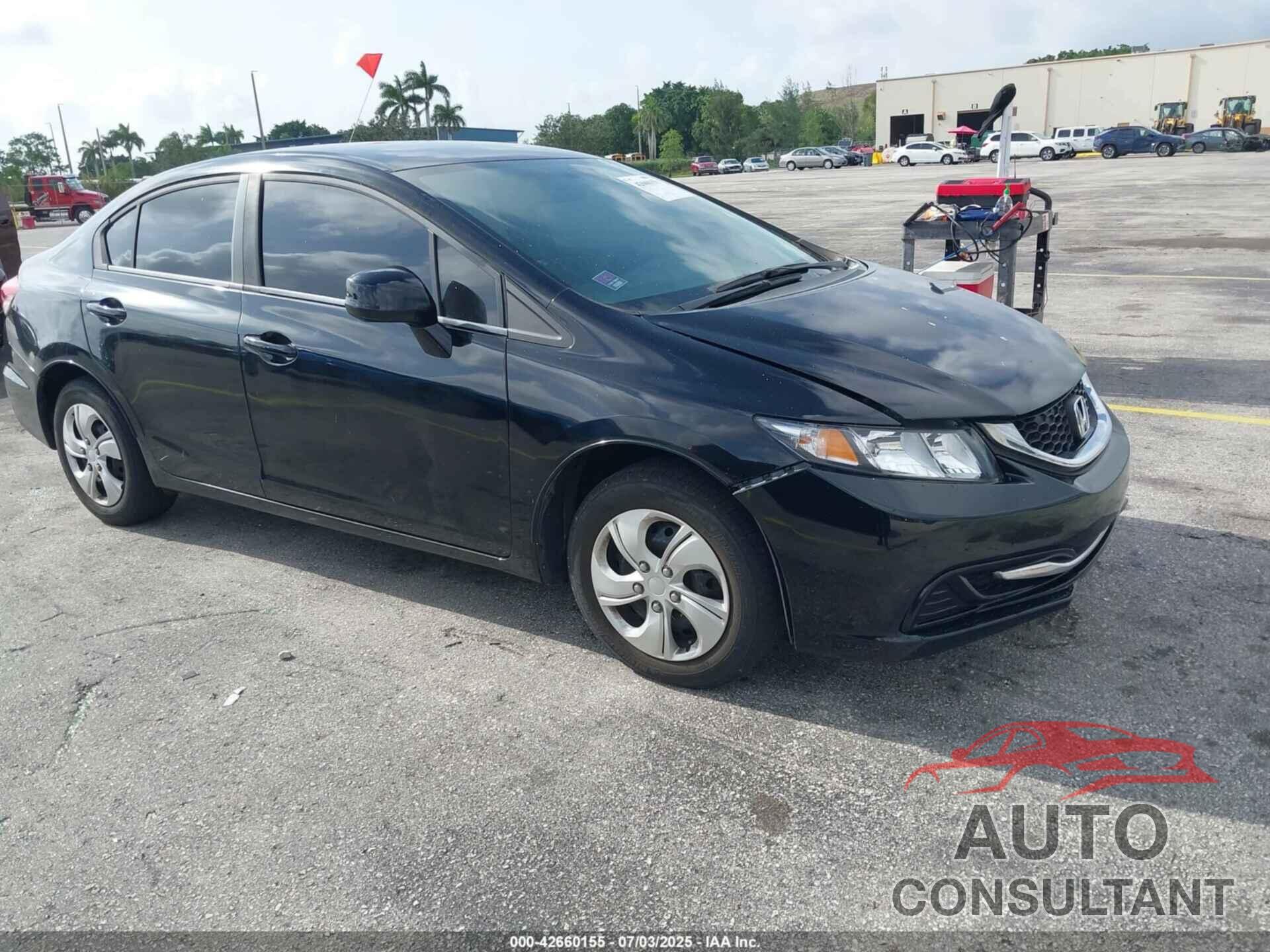 HONDA CIVIC 2013 - 19XFB2F56DE007728
