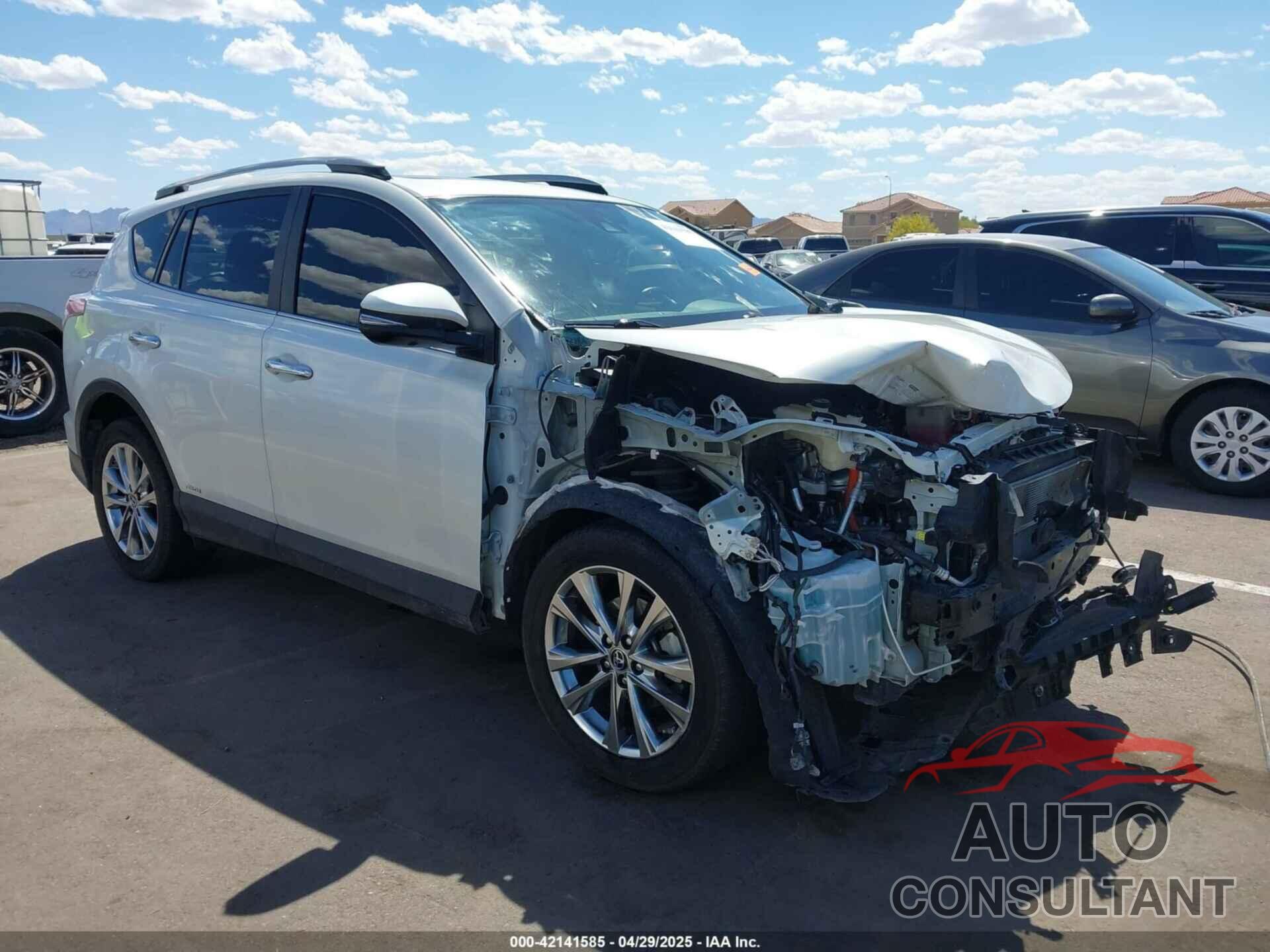 TOYOTA RAV4 HYBRID 2017 - JTMDJREV4HD110724