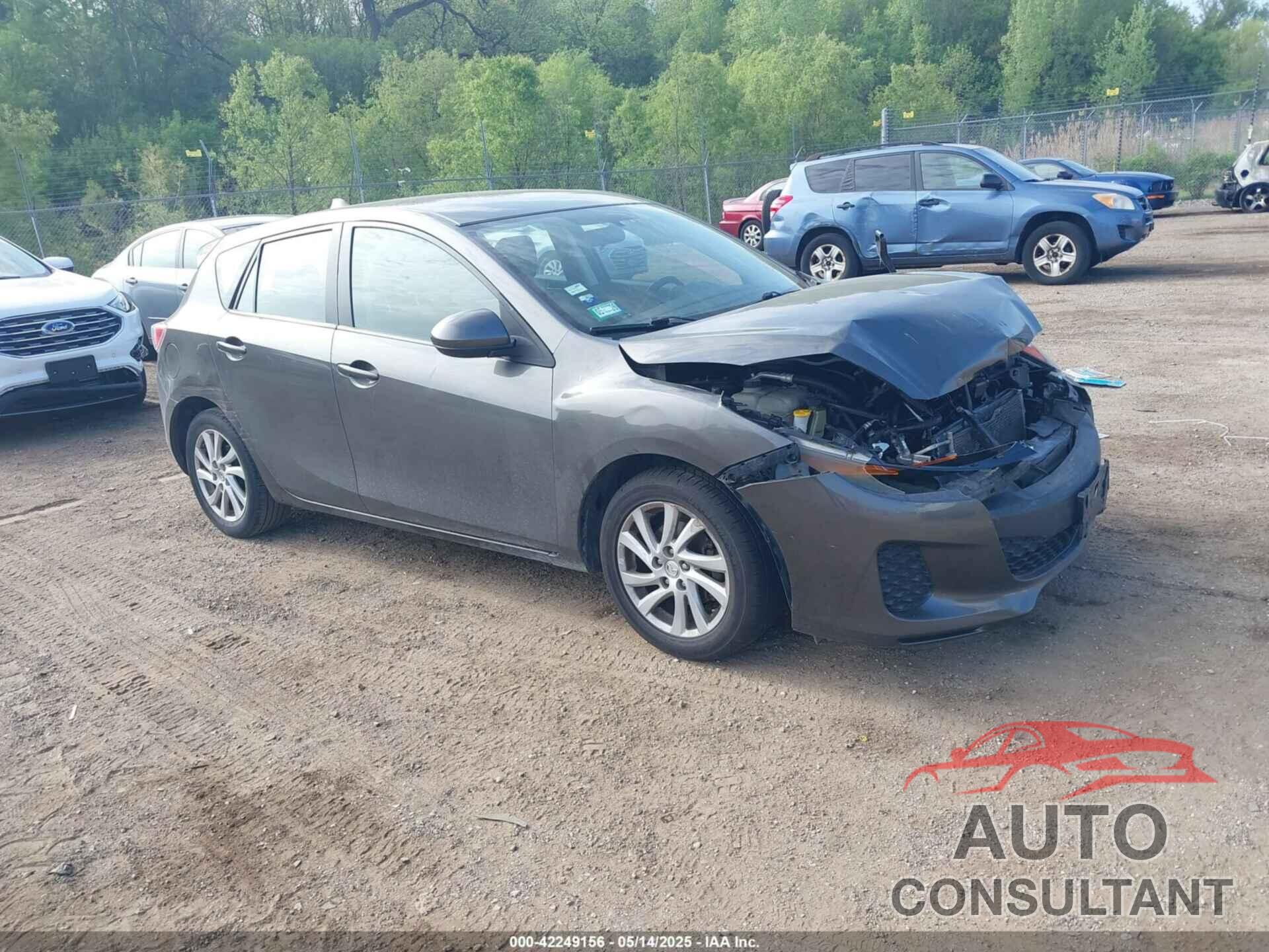 MAZDA MAZDA3 2012 - JM1BL1L71C1580999
