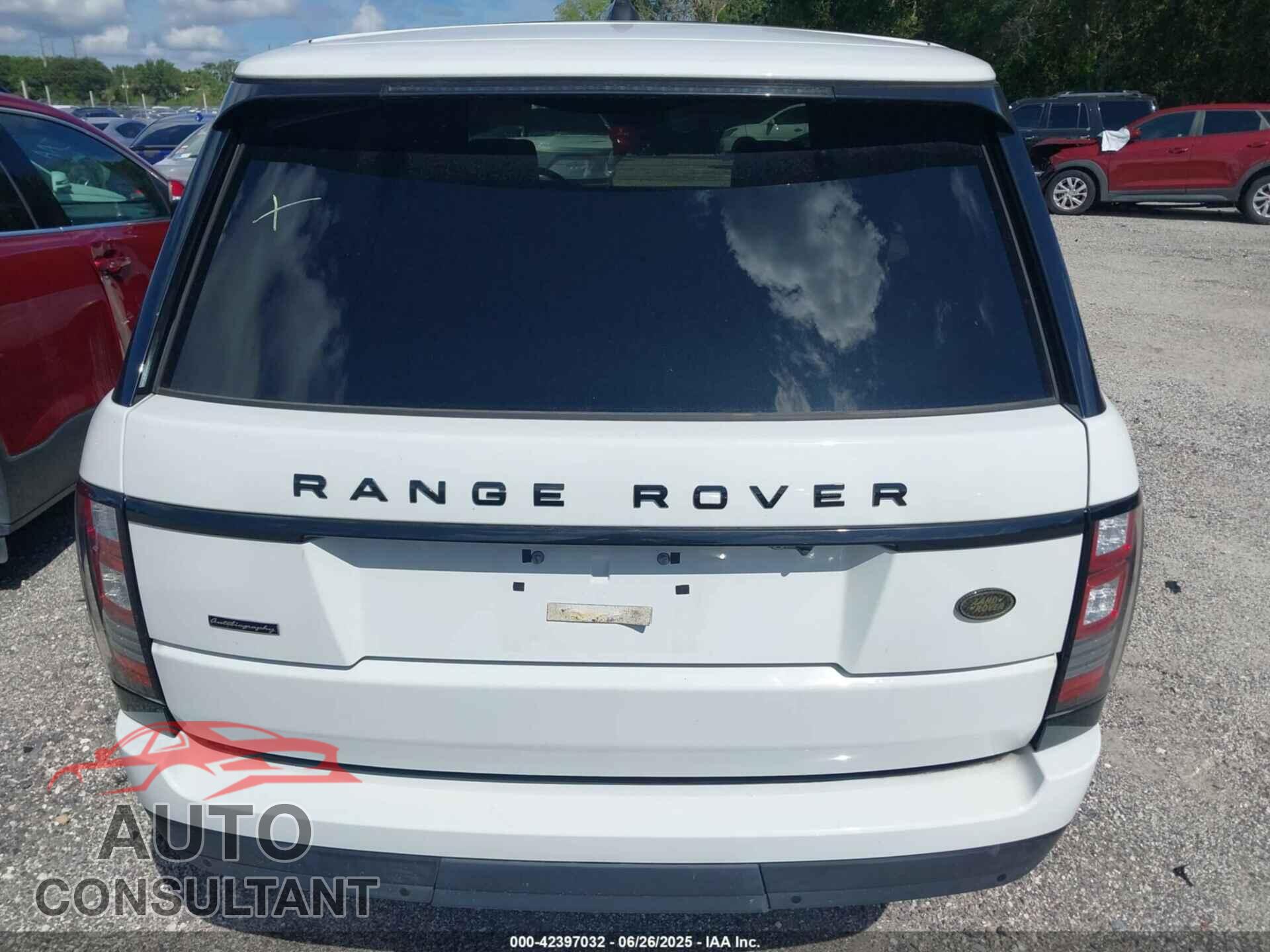 LAND ROVER RANGE ROVER 2017 - SALGS2FV0HA376137