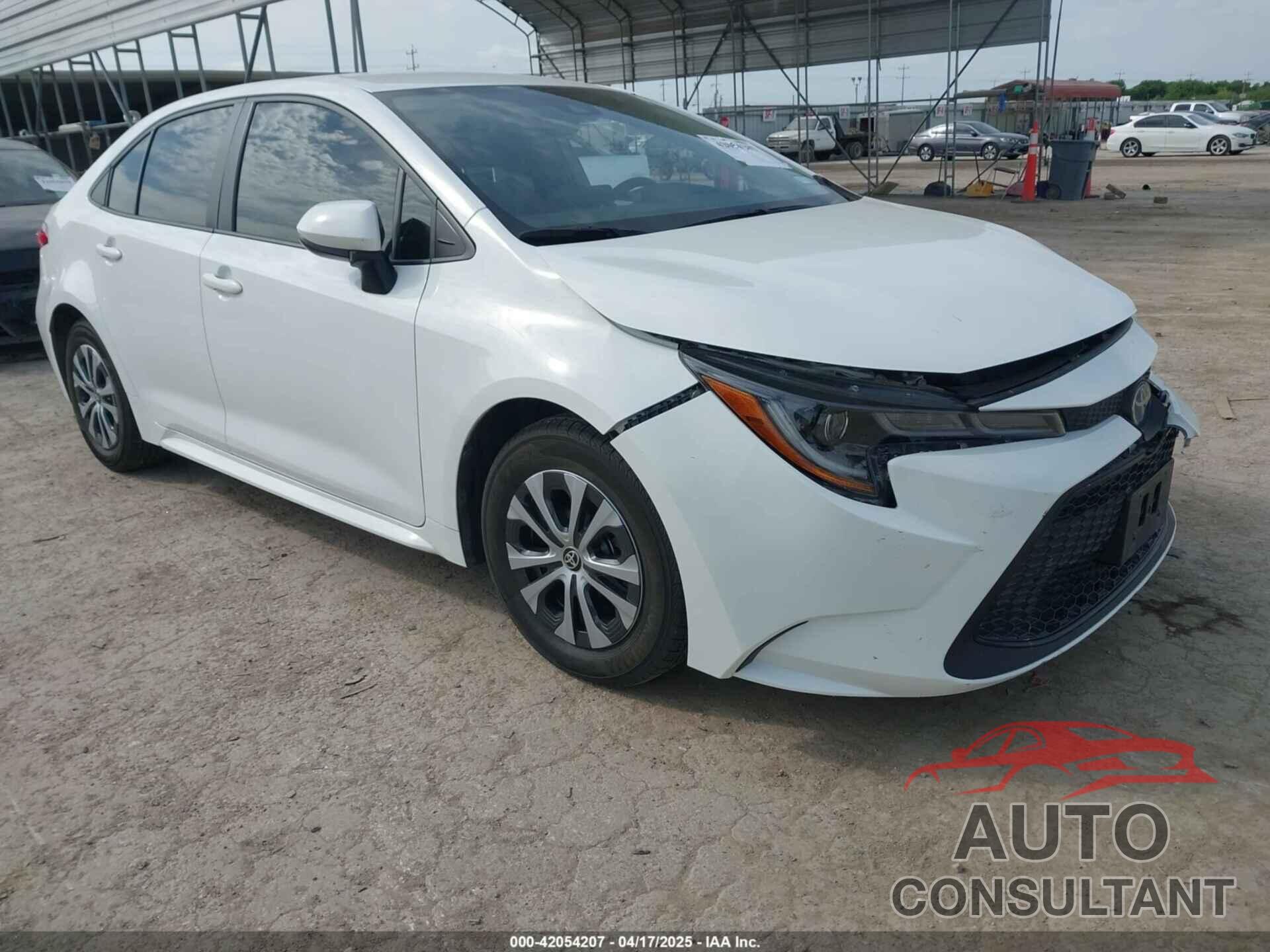 TOYOTA COROLLA 2022 - JTDEAMDE8NJ037587