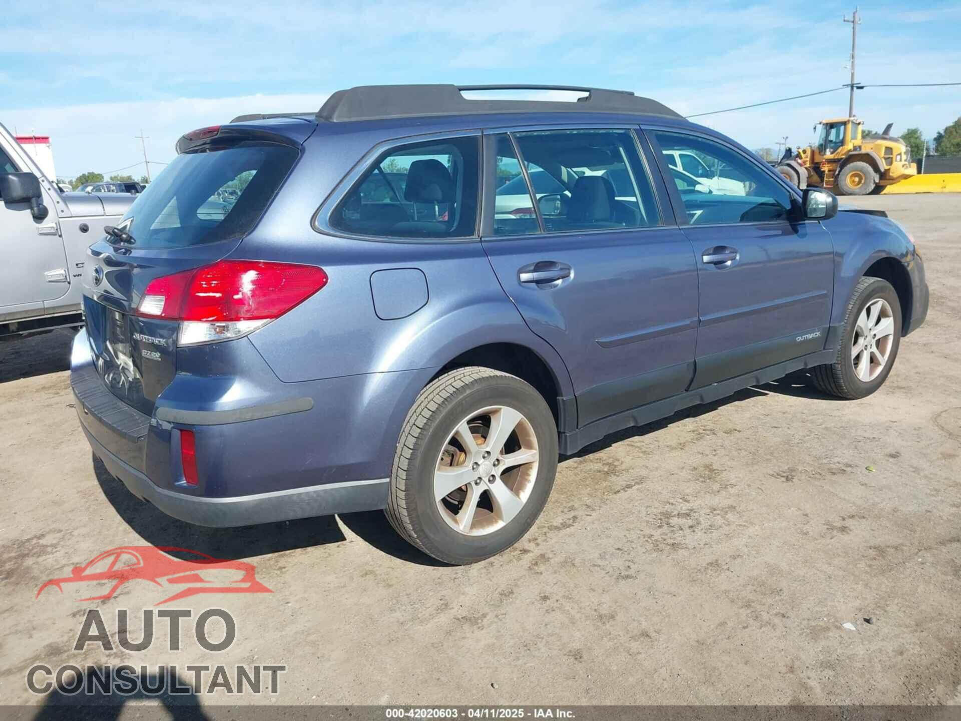 SUBARU OUTBACK 2014 - 4S4BRBAC4E3241838