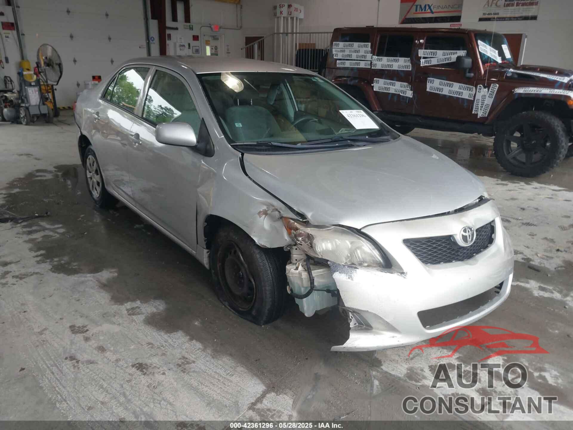 TOYOTA COROLLA 2009 - JTDBL40E19J021417