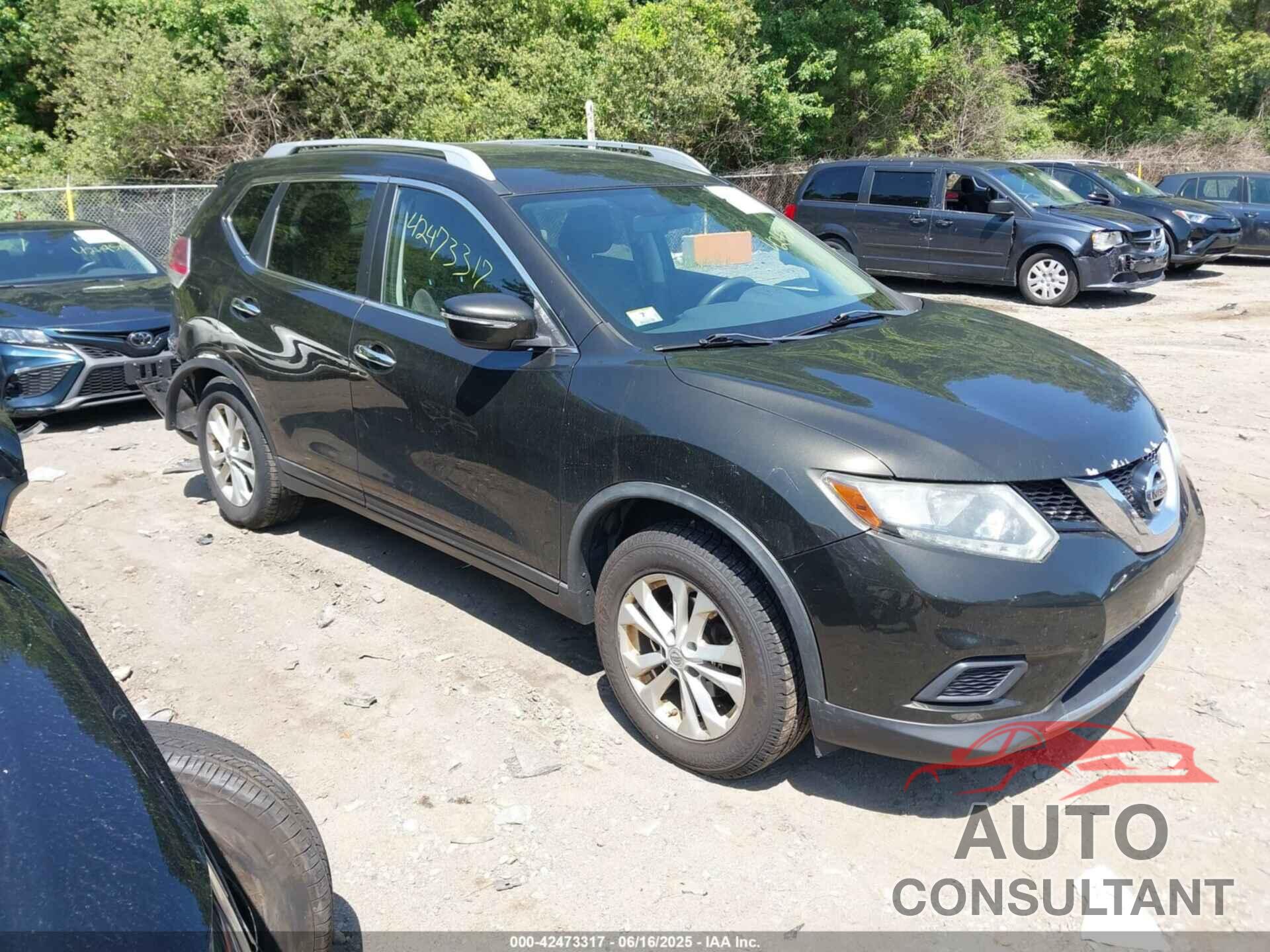 NISSAN ROGUE 2015 - KNMAT2MV2FP529768