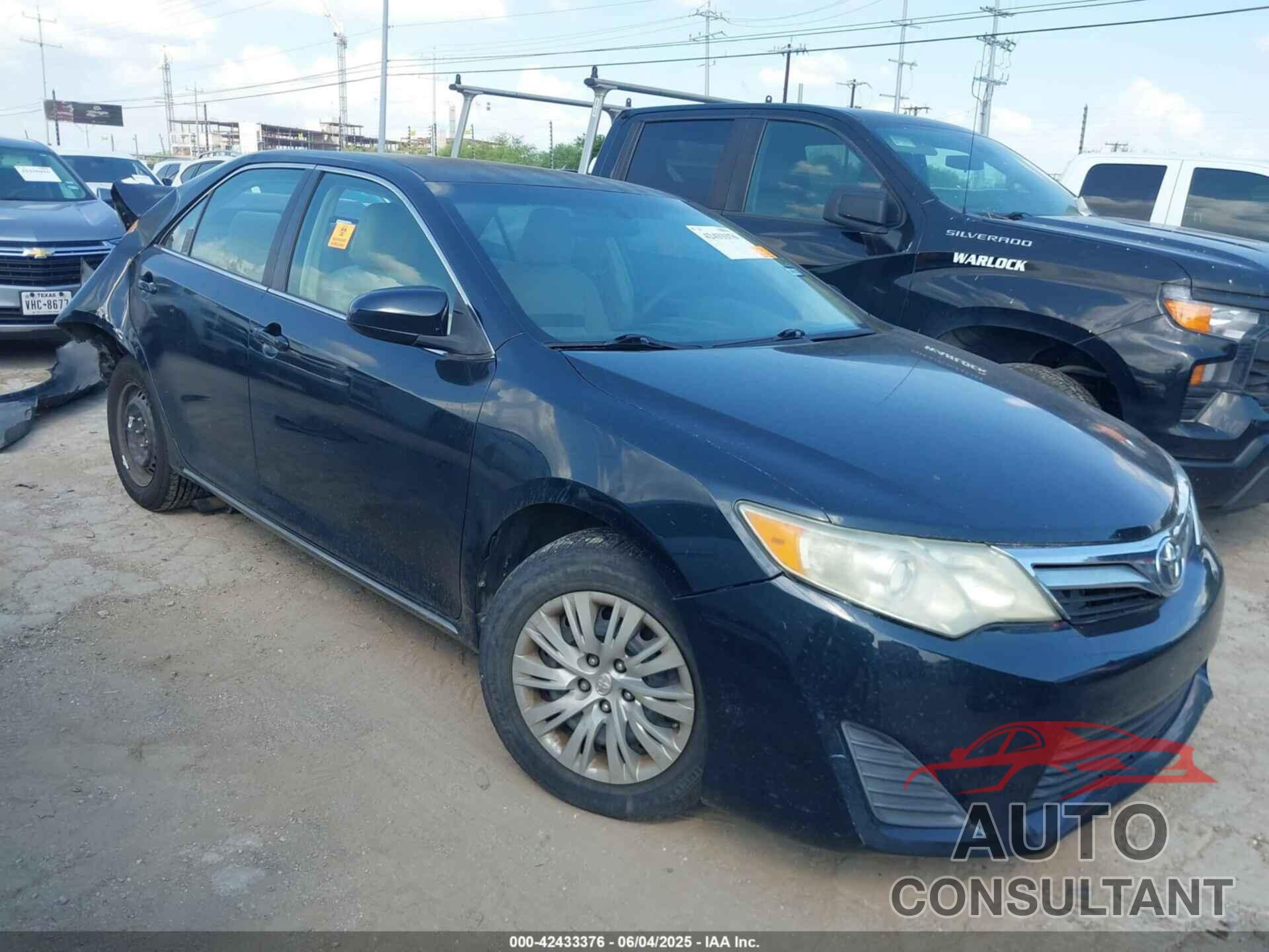 TOYOTA CAMRY 2012 - 4T4BF1FK0CR198955