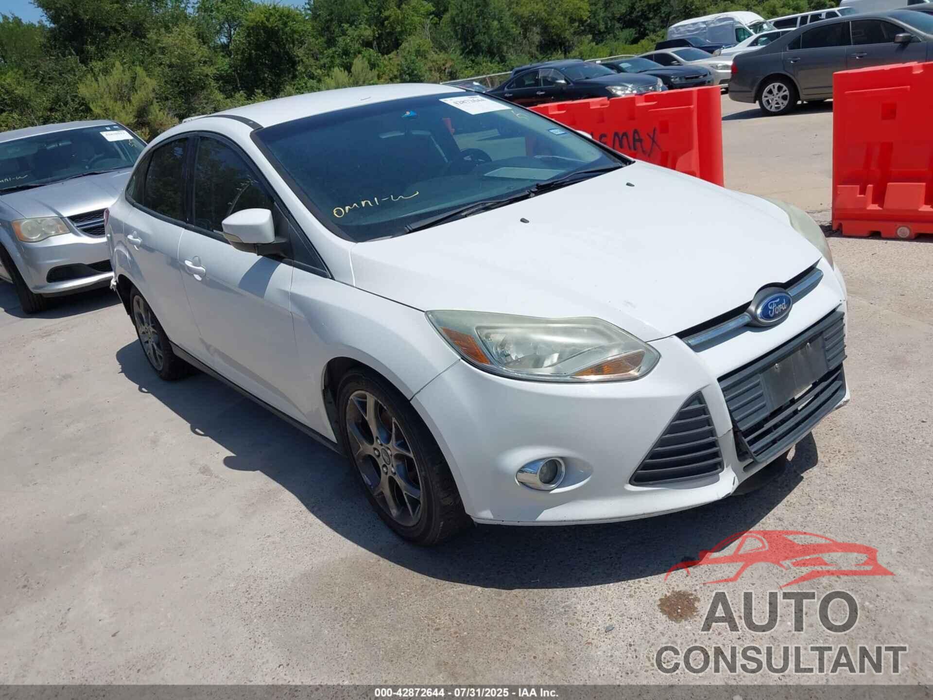 FORD FOCUS 2013 - 1FADP3F29DL237071