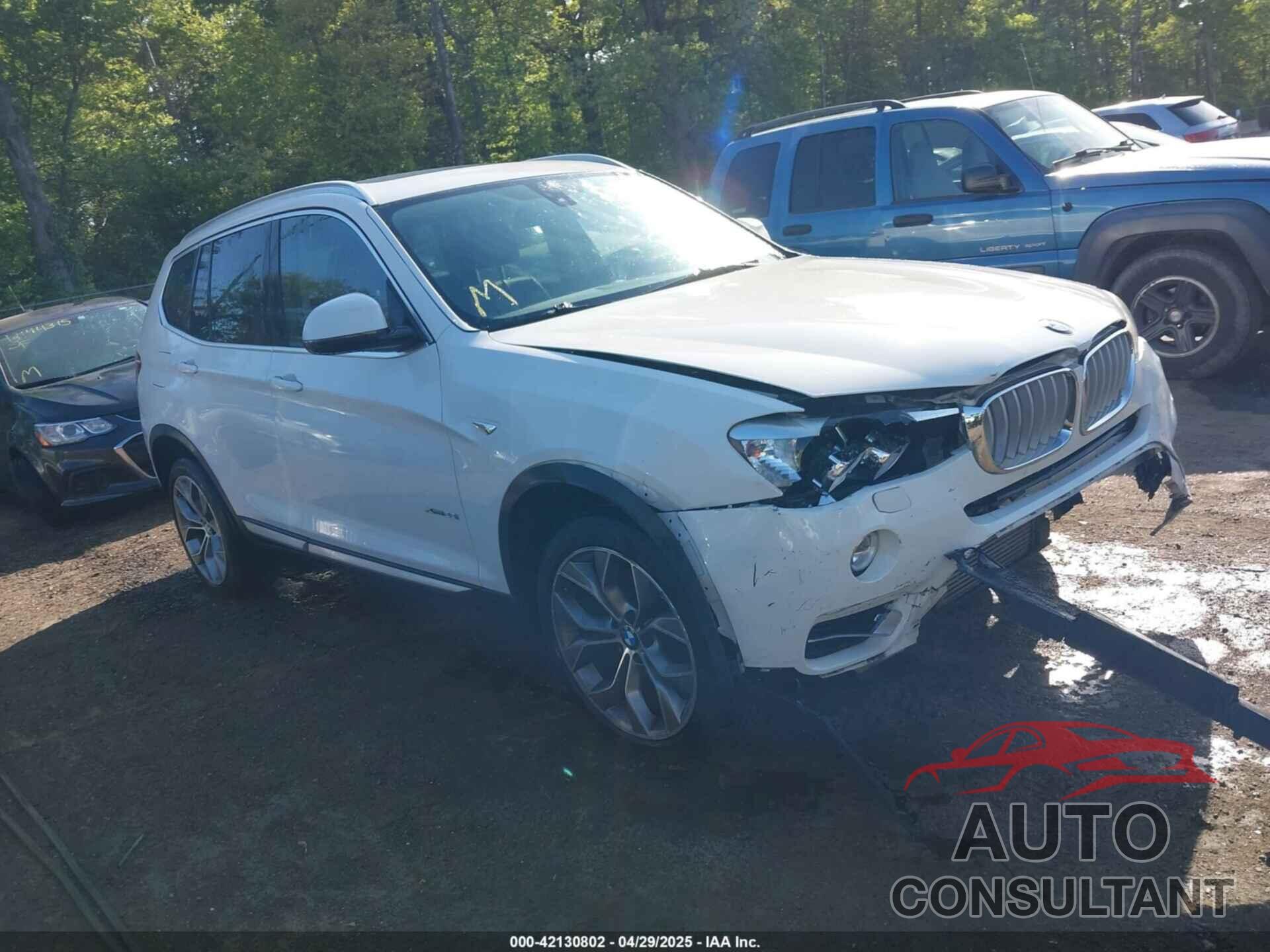 BMW X3 2017 - 5UXWX9C39H0W77753