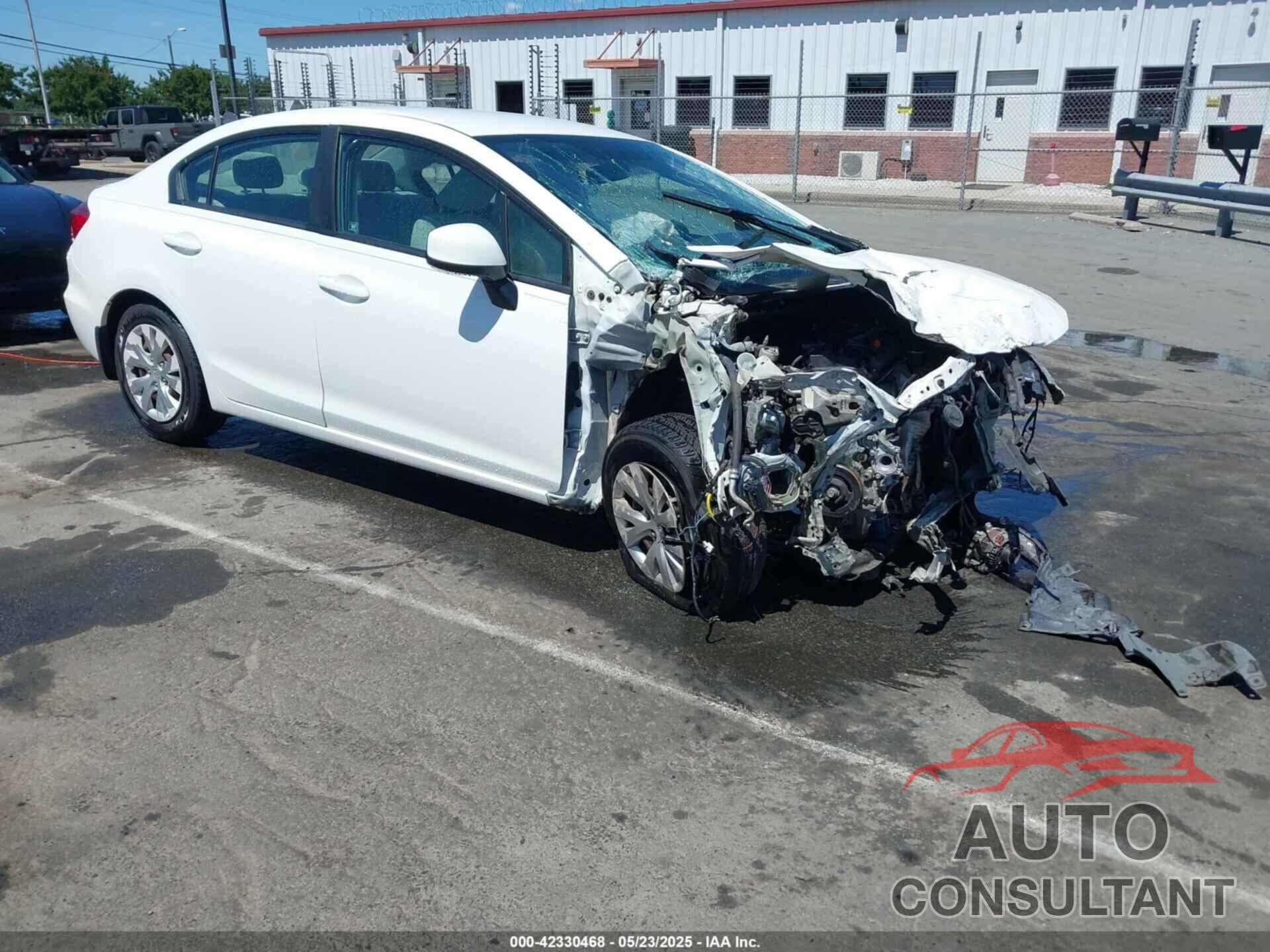 HONDA CIVIC 2012 - 19XFB2F58CE088388
