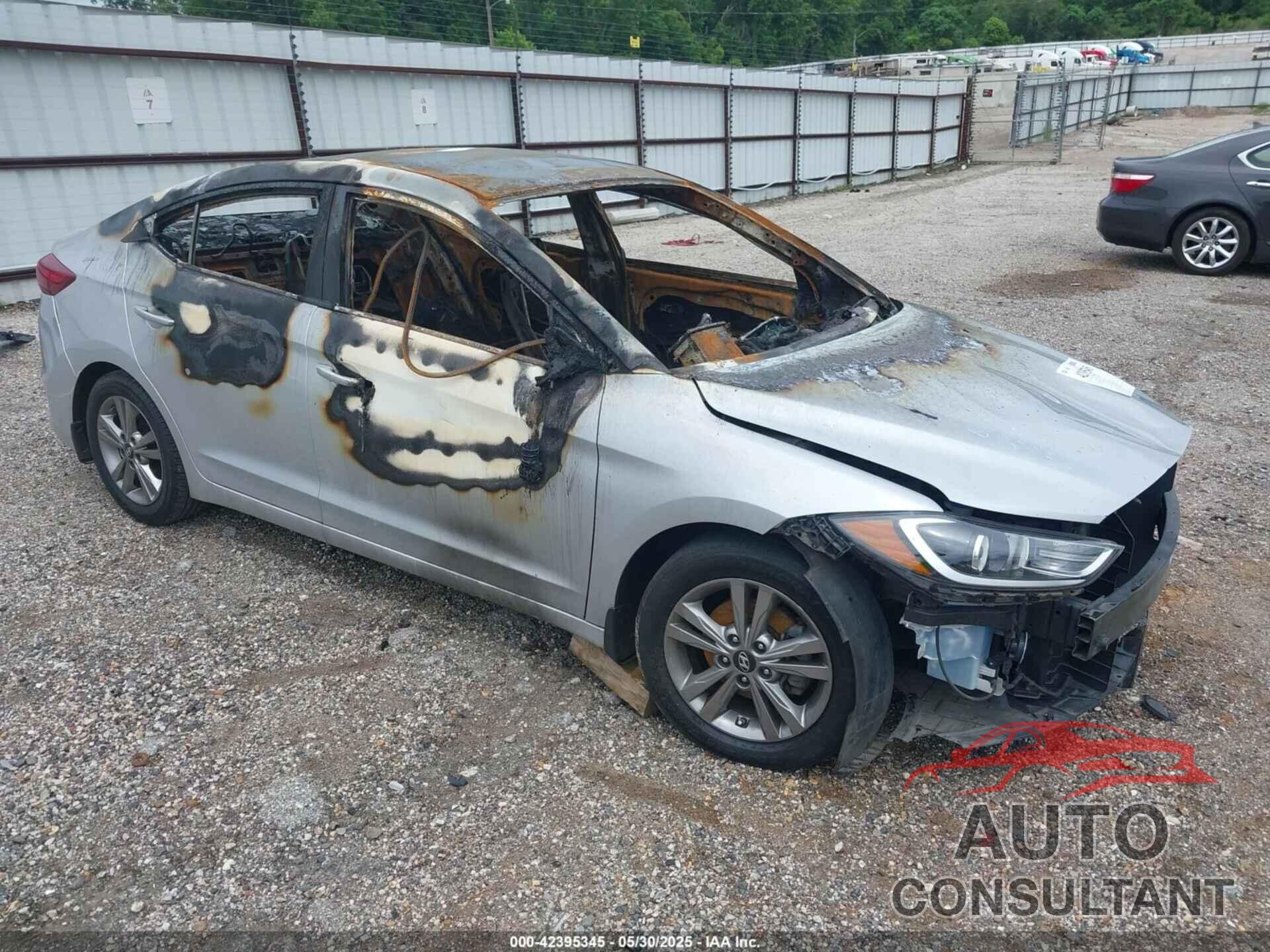 HYUNDAI ELANTRA 2018 - KMHD84LF3JU514710