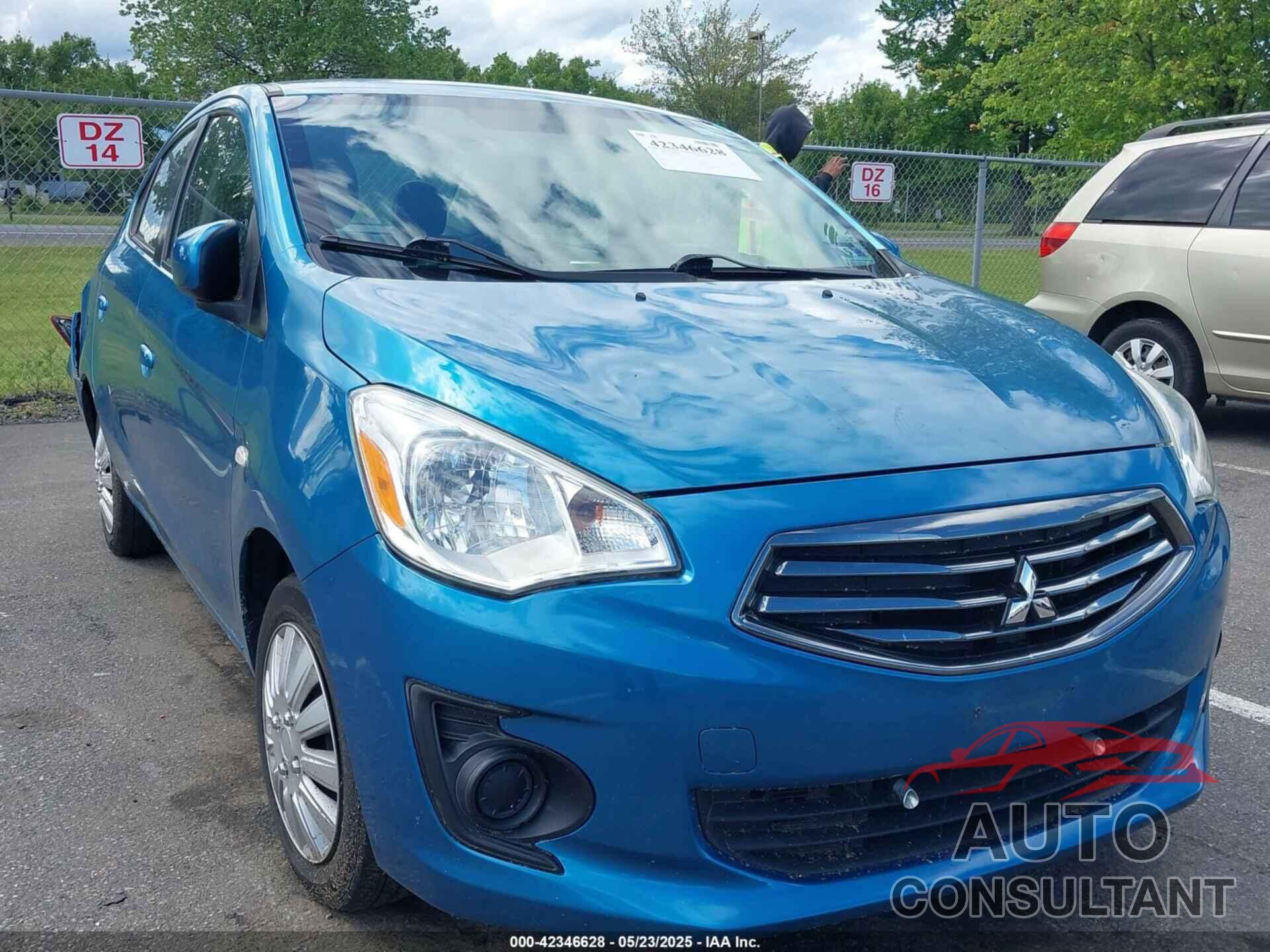 MITSUBISHI MIRAGE G4 2017 - ML32F3FJXHHF19231