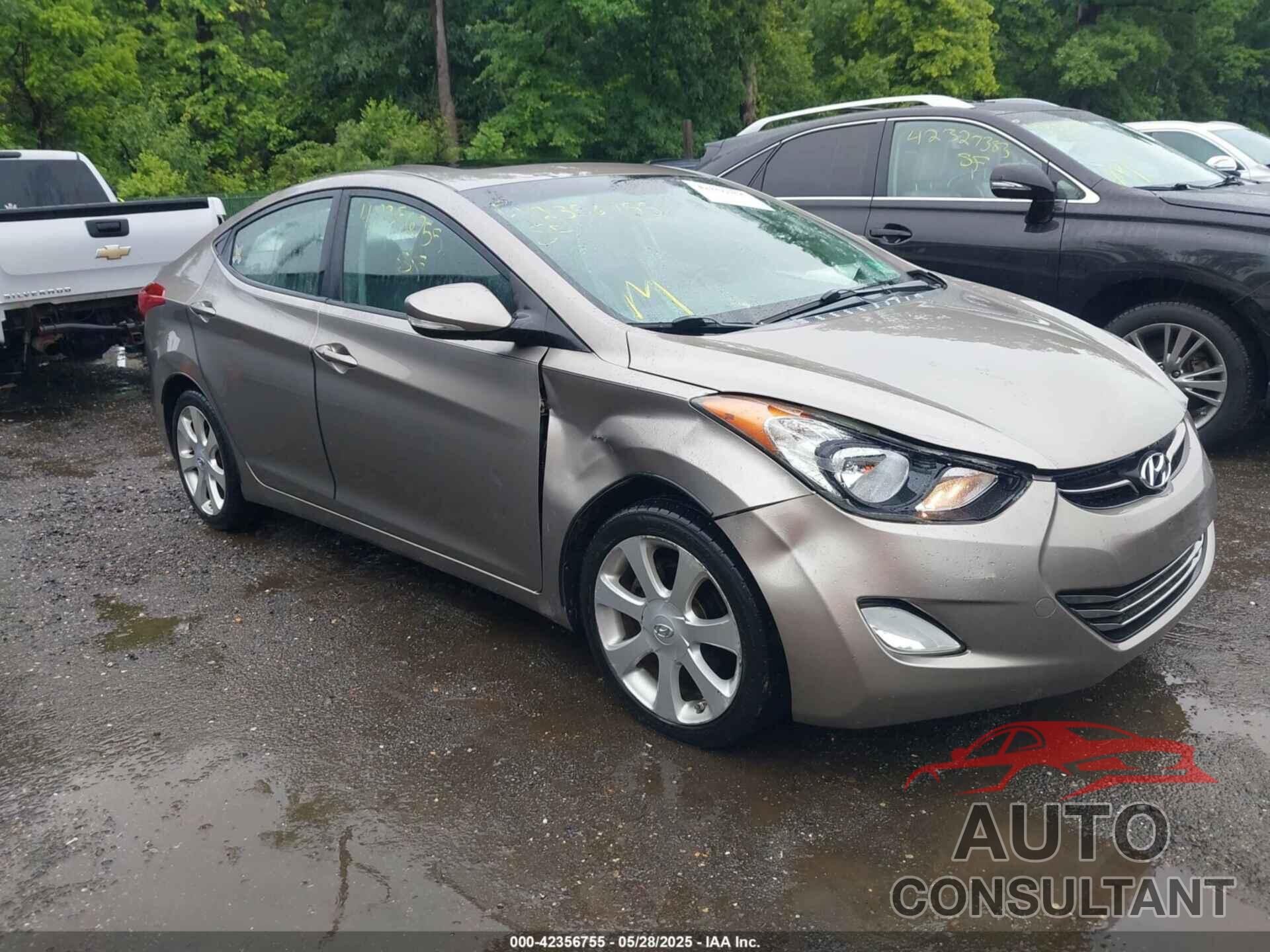 HYUNDAI ELANTRA 2011 - 5NPDH4AE1BH040945