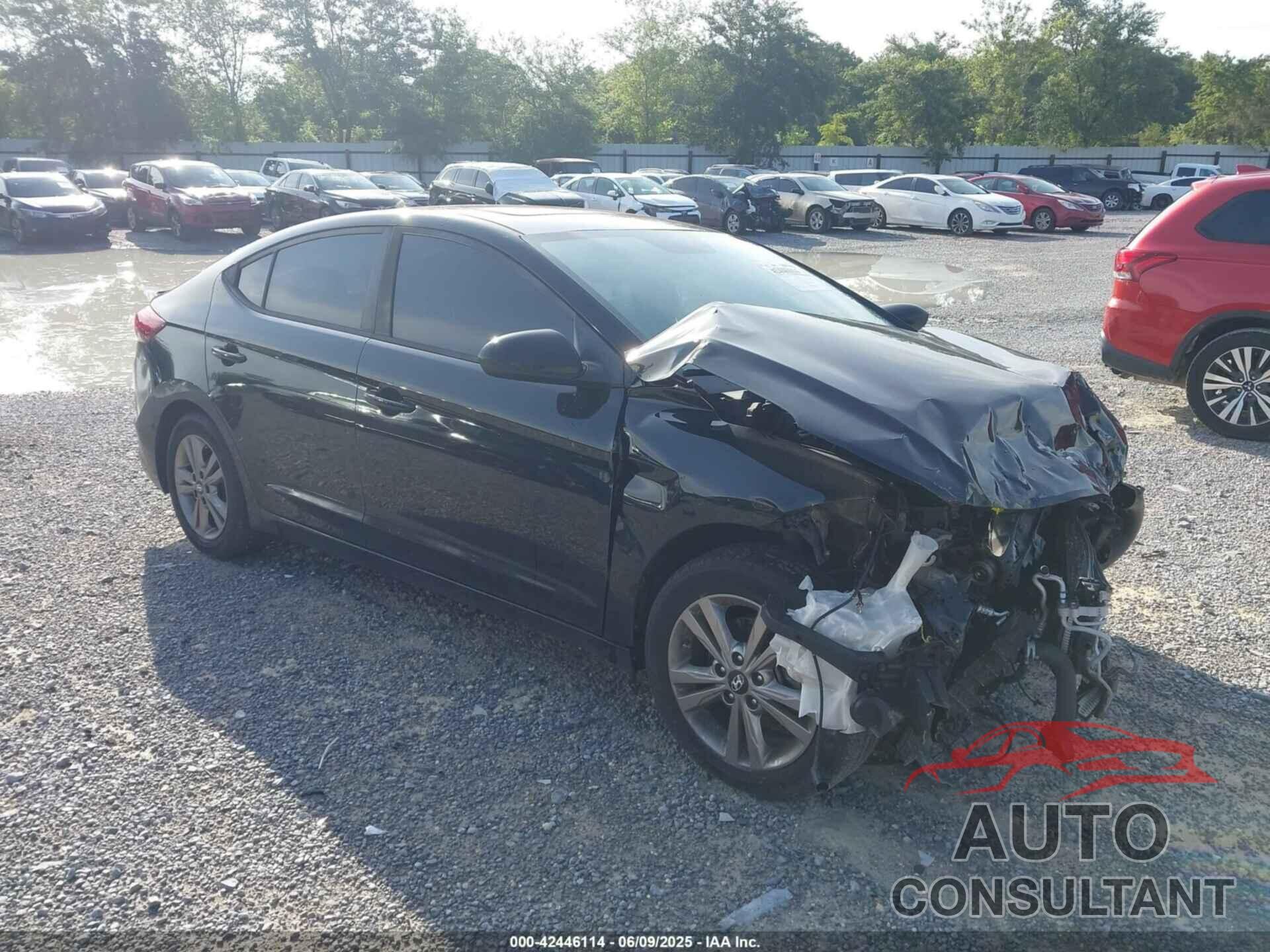 HYUNDAI ELANTRA 2017 - KMHD84LF0HU237234