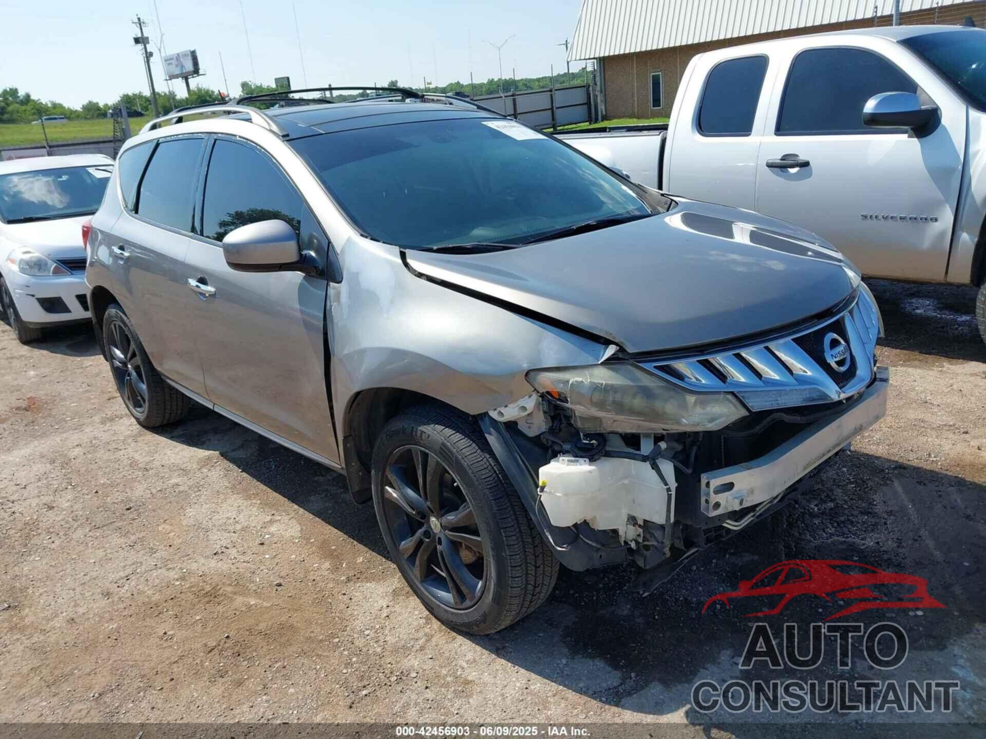 NISSAN MURANO 2010 - JN8AZ1MU7AW005874