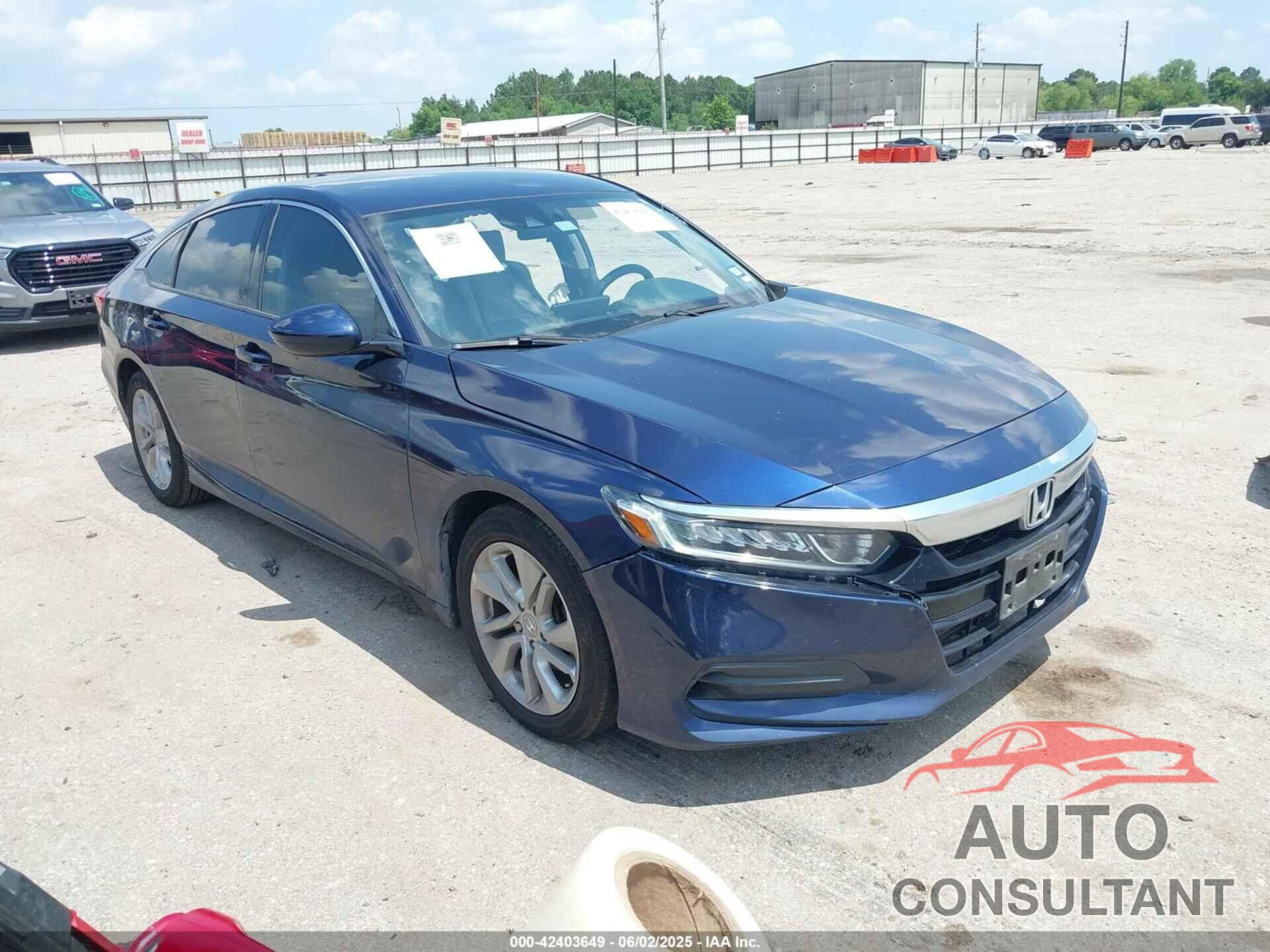 HONDA ACCORD 2019 - 1HGCV1F12KA037201