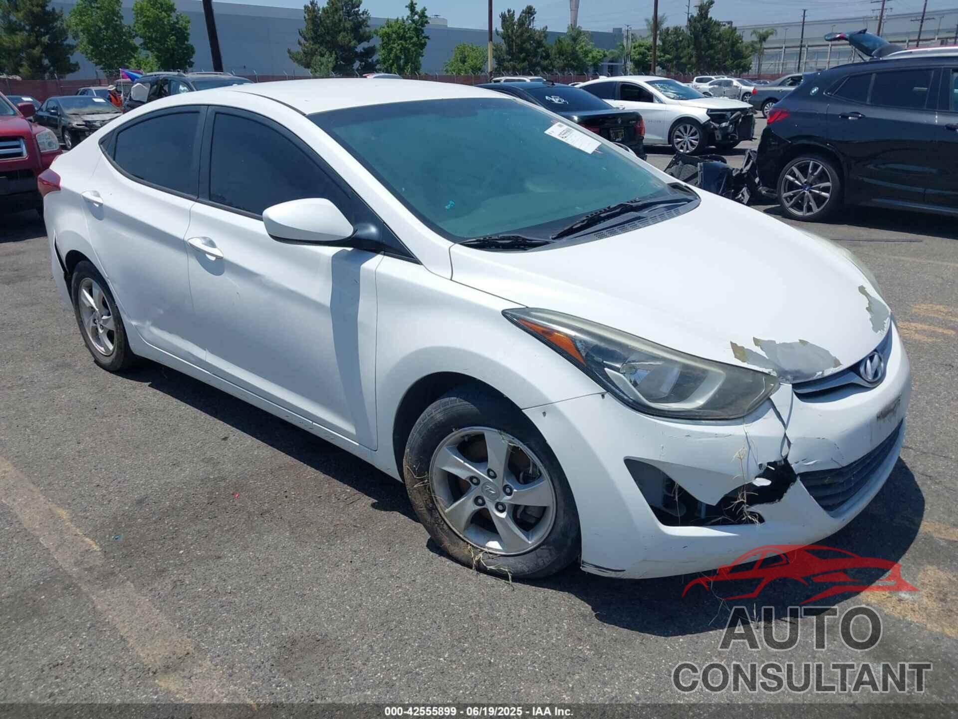 HYUNDAI ELANTRA 2015 - 5NPDH4AE6FH604773