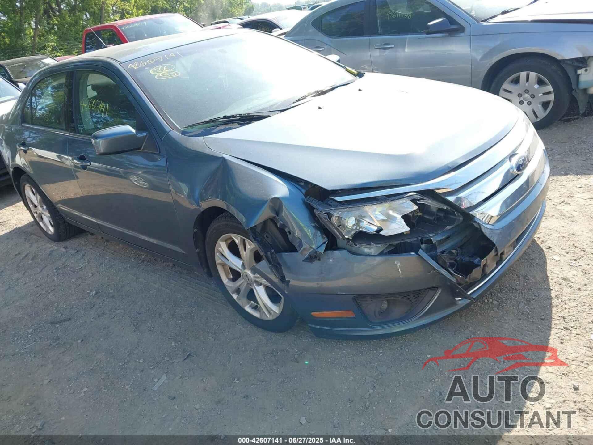 FORD FUSION 2012 - 3FAHP0HA2CR171631