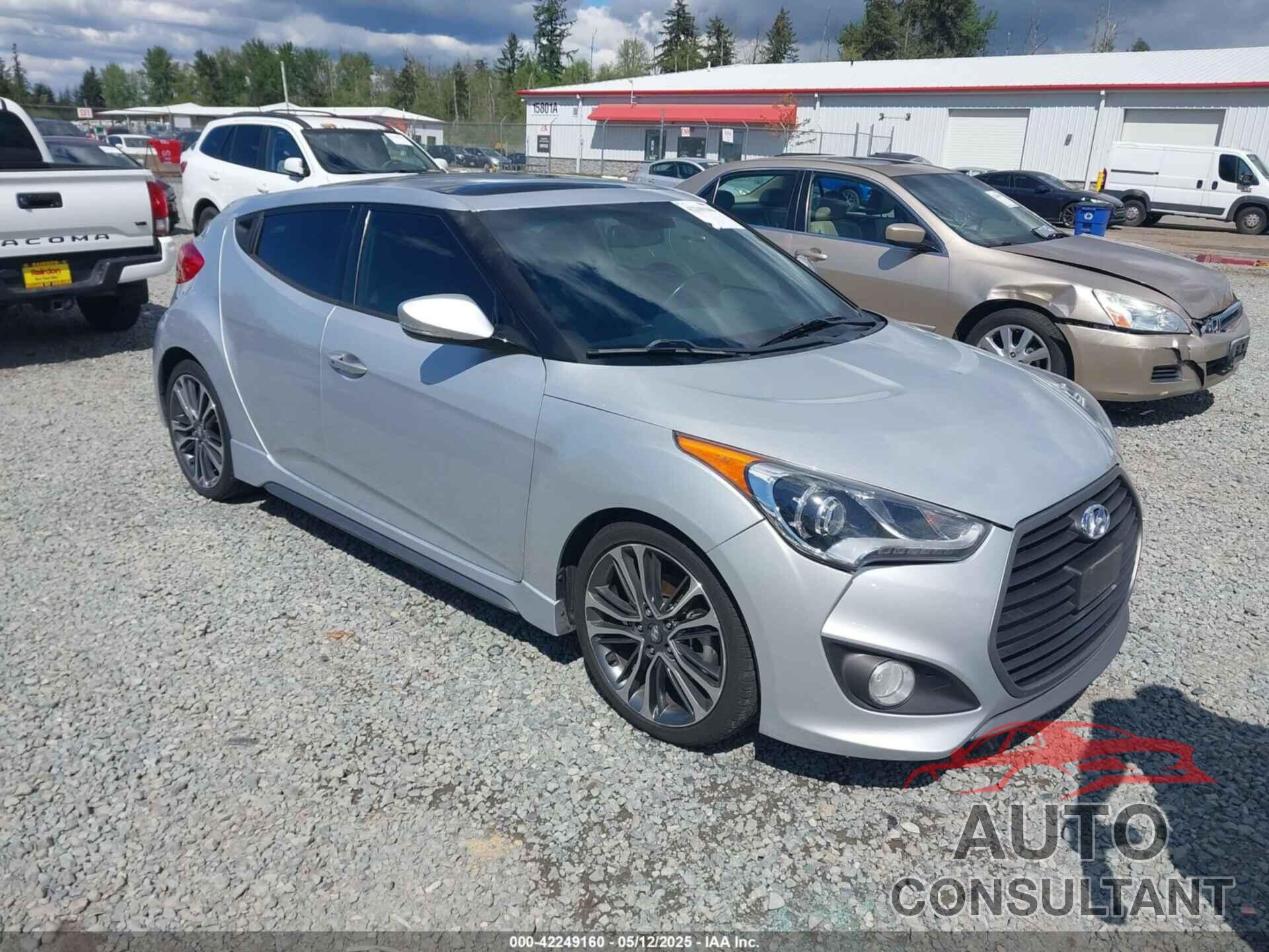 HYUNDAI VELOSTER 2017 - KMHTC6AE1HU314225