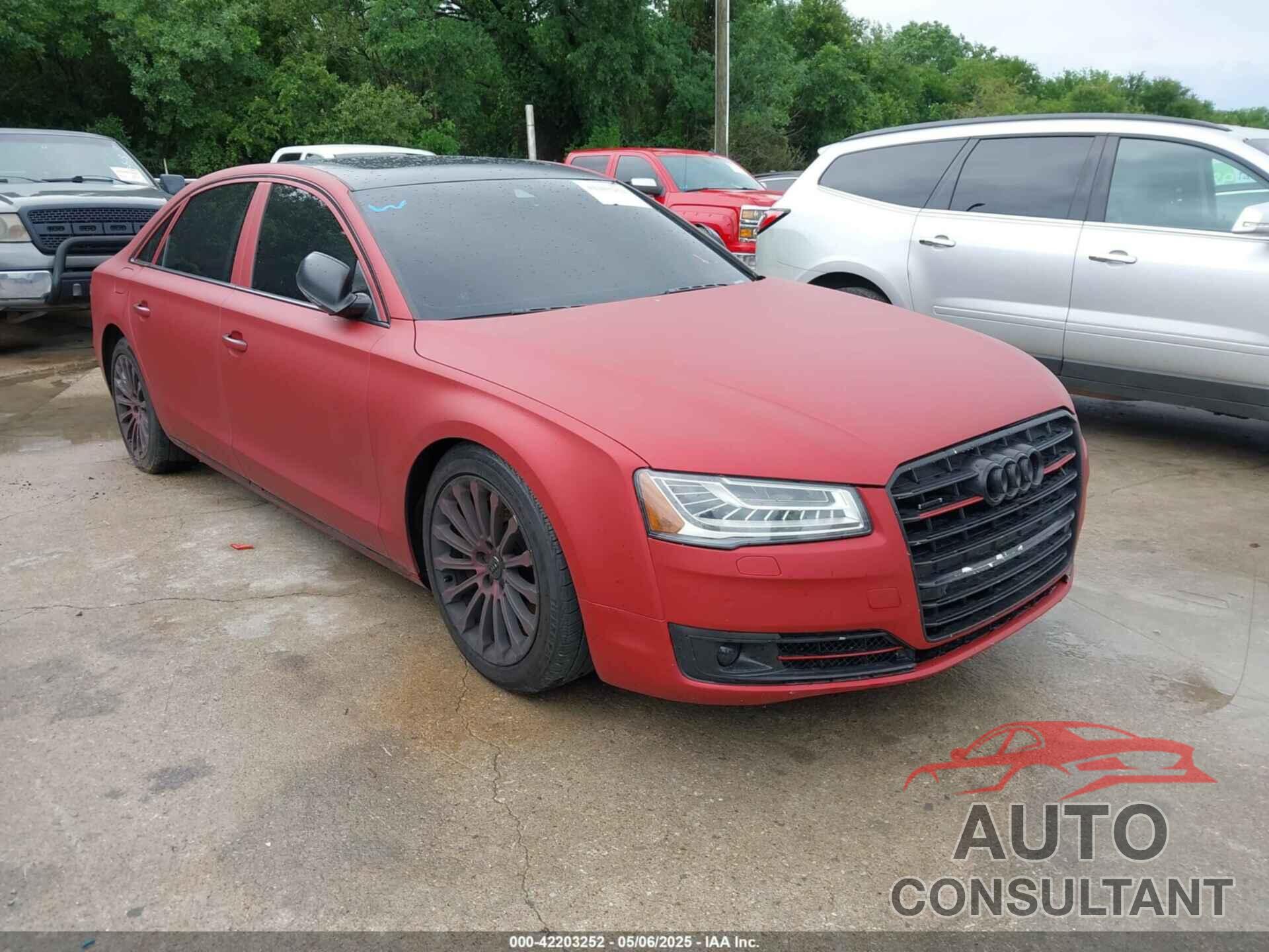 AUDI A8 L 2015 - WAU3GAFD2FN026195