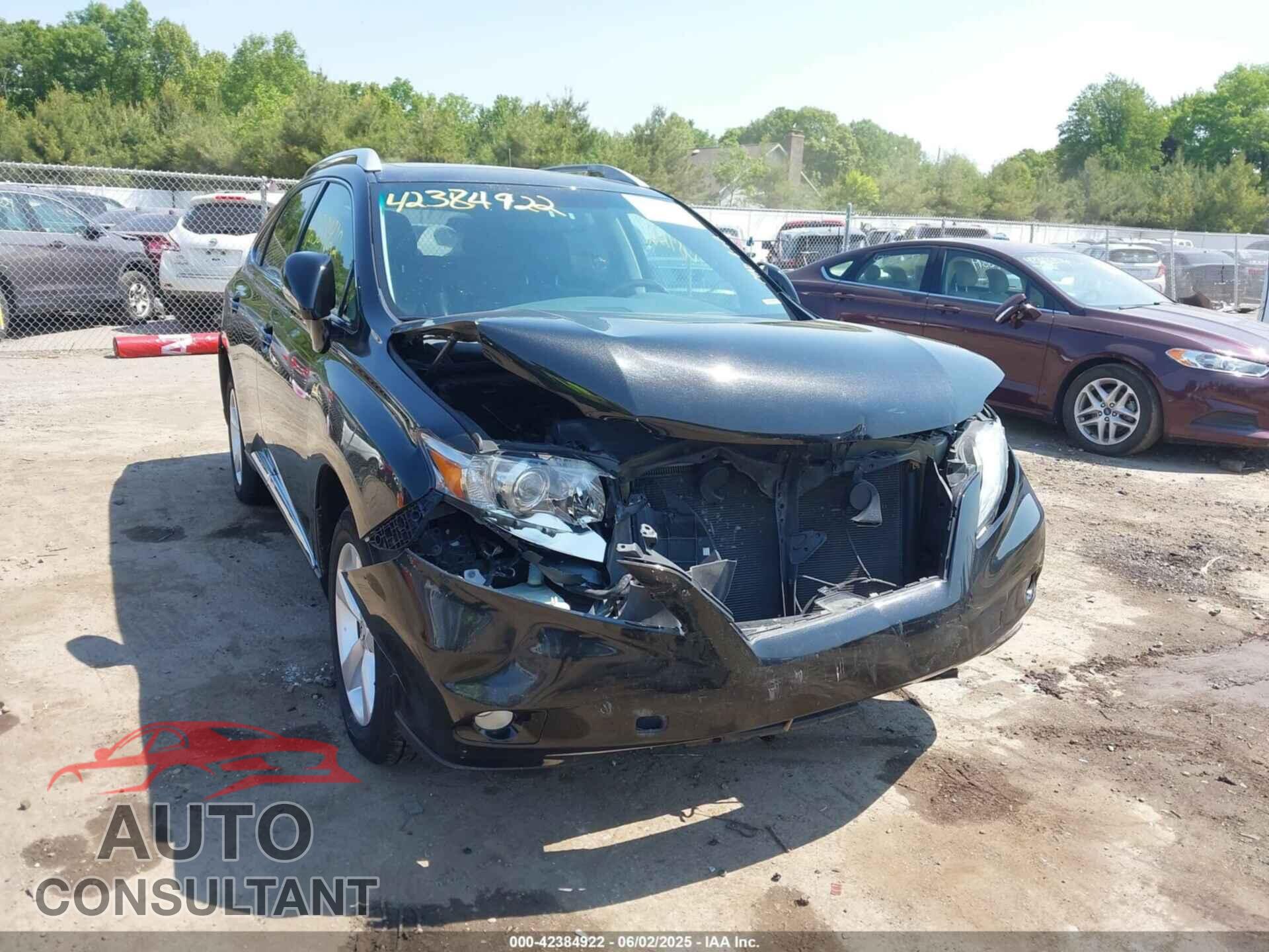 LEXUS RX 350 2011 - 2T2BK1BA2BC115184