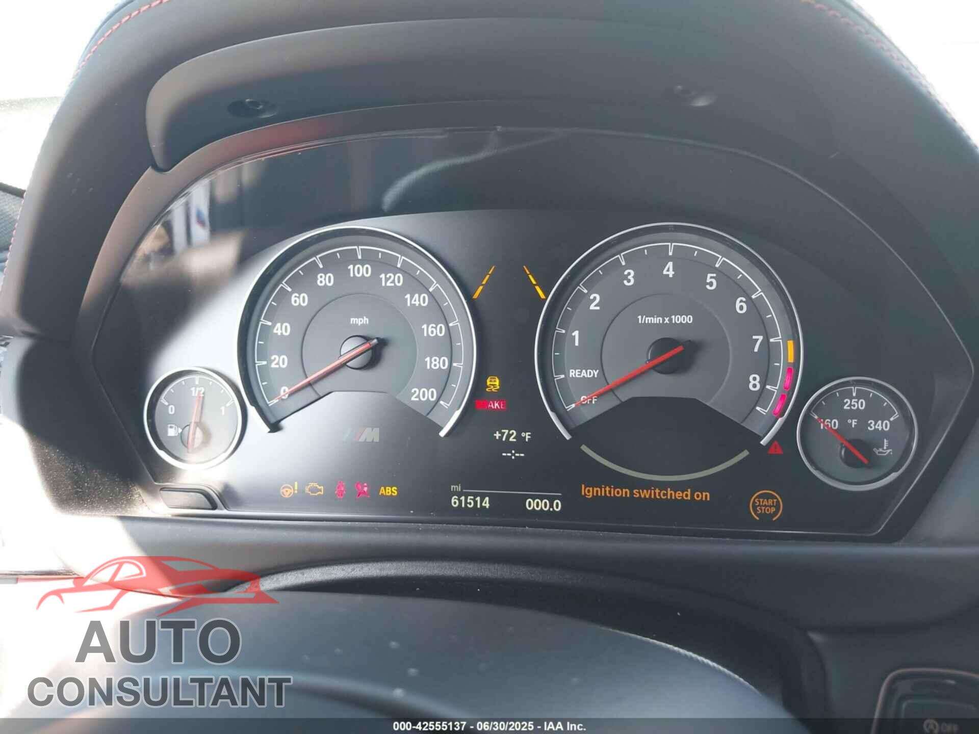 BMW M3 2017 - WBS8M9C57H5G83831