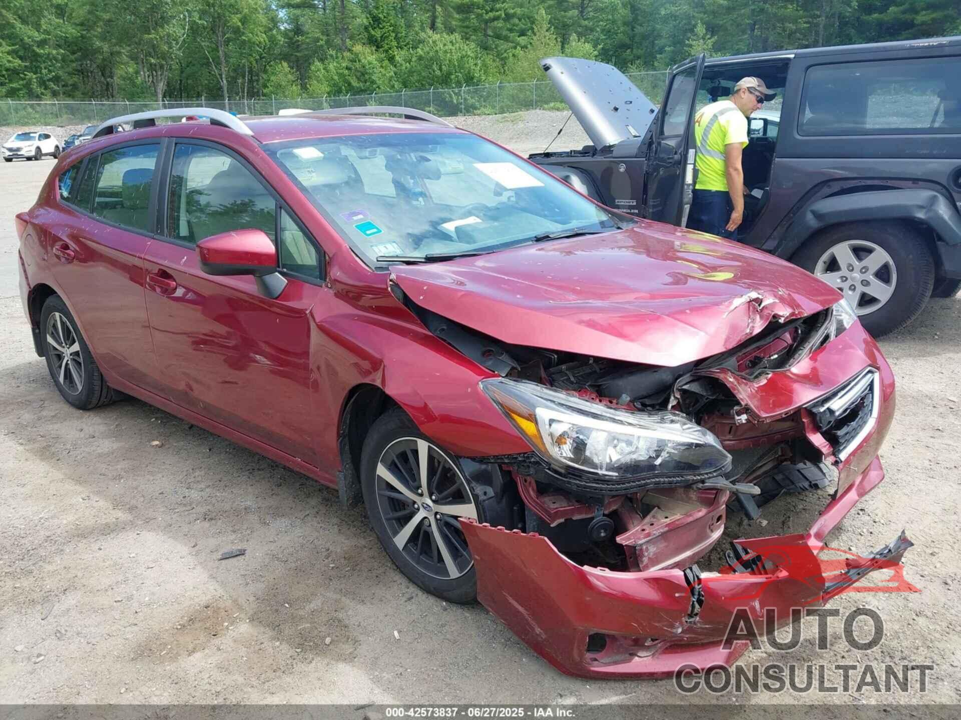 SUBARU IMPREZA 2019 - 4S3GTAD69K3708663