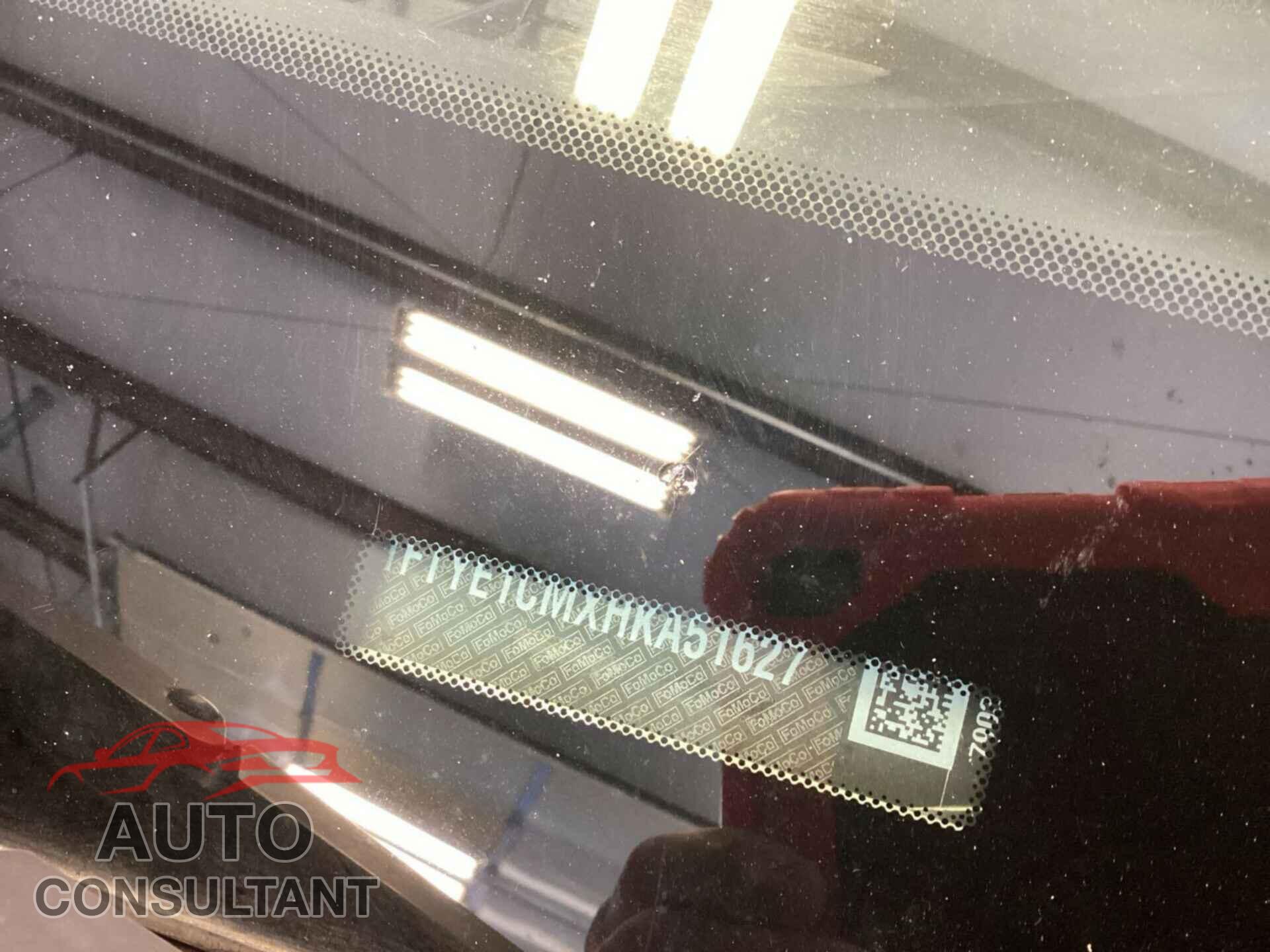 FORD TRANSIT 2017 - 1FTYE1CMXHKA51627