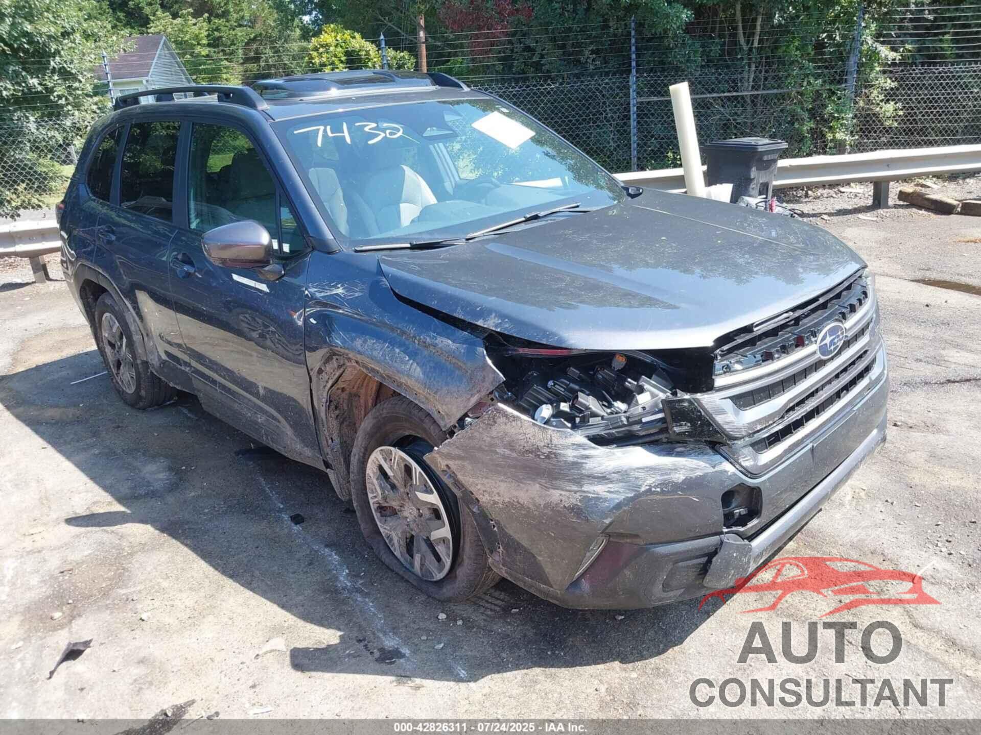 SUBARU FORESTER 2025 - JF2SLDDC7SH507432