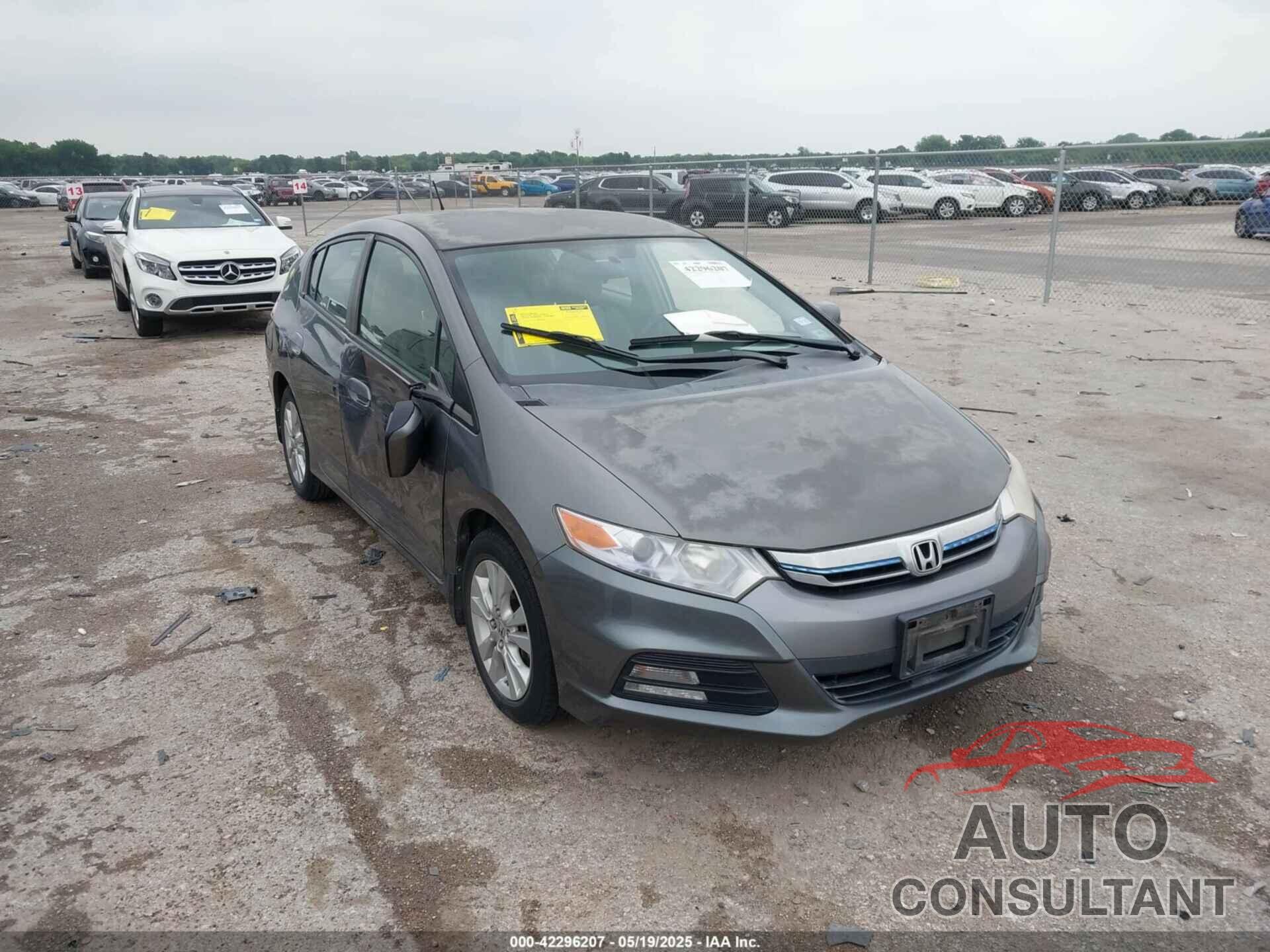 HONDA INSIGHT 2012 - JHMZE2H79CS004299