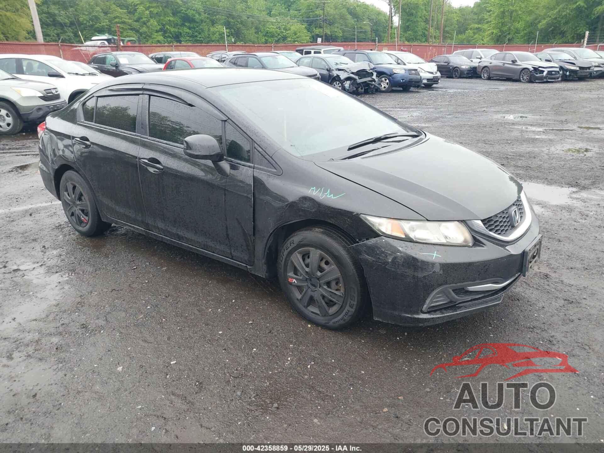 HONDA CIVIC 2013 - 2HGFB2F56DH557548