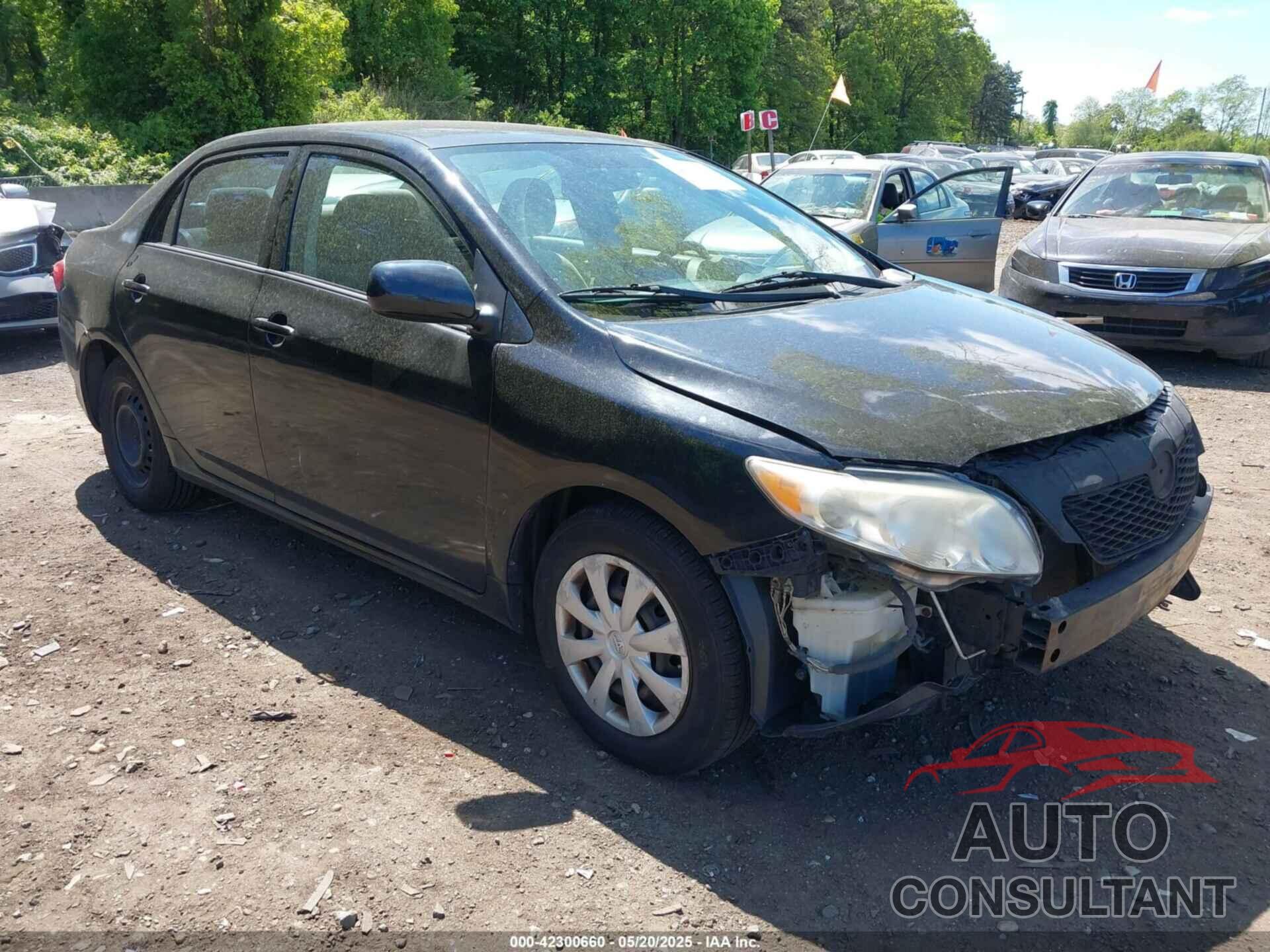 TOYOTA COROLLA 2009 - 2T1BU40E39C026899