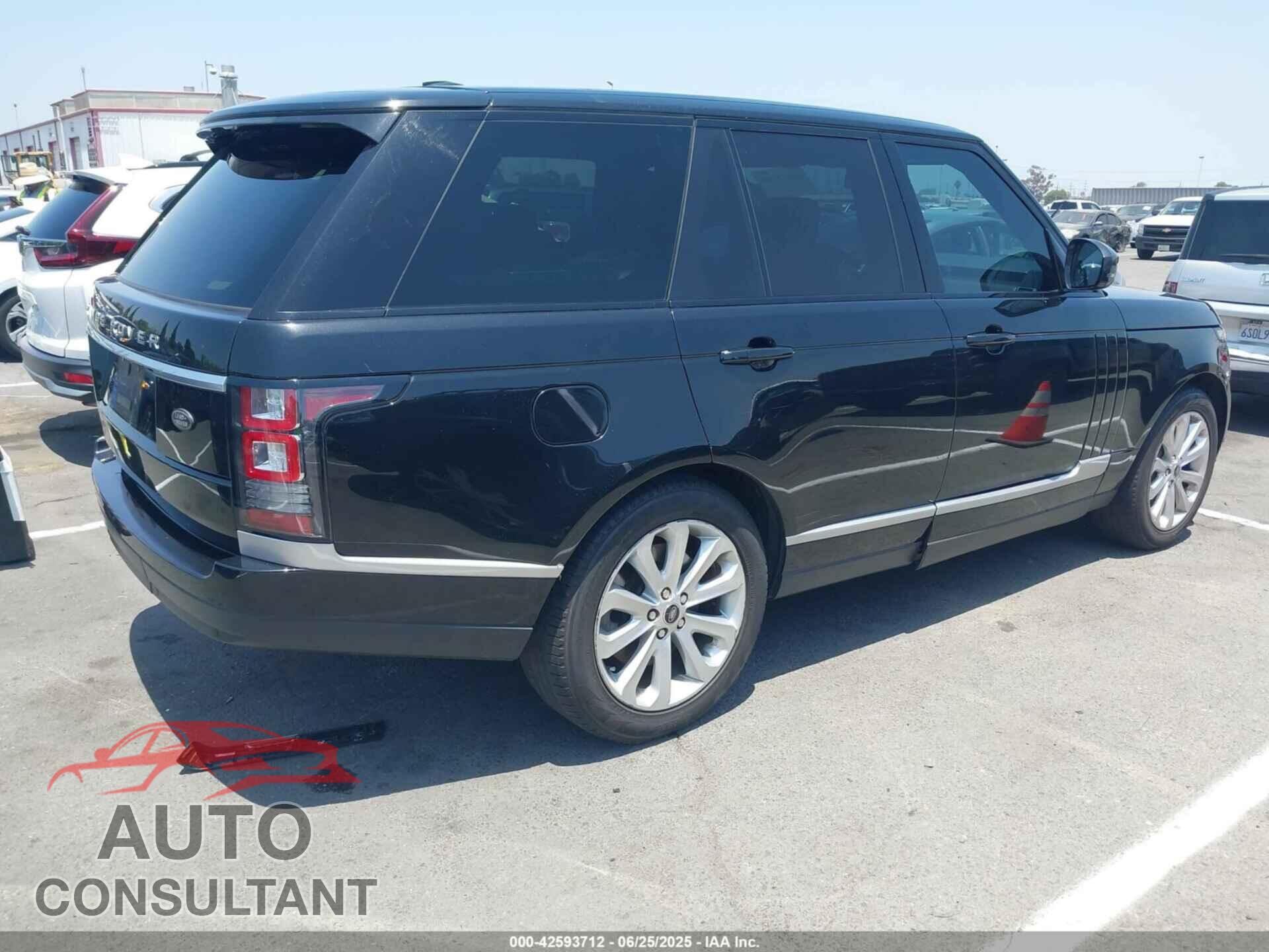 LAND ROVER RANGE ROVER 2013 - SALGS2DF1DA118926