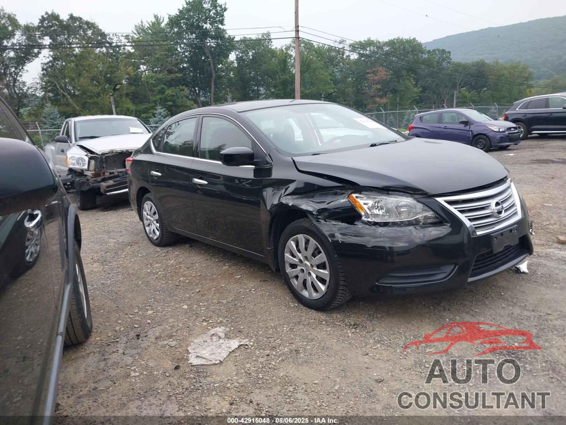 NISSAN SENTRA 2015 - 3N1AB7AP2FY295929