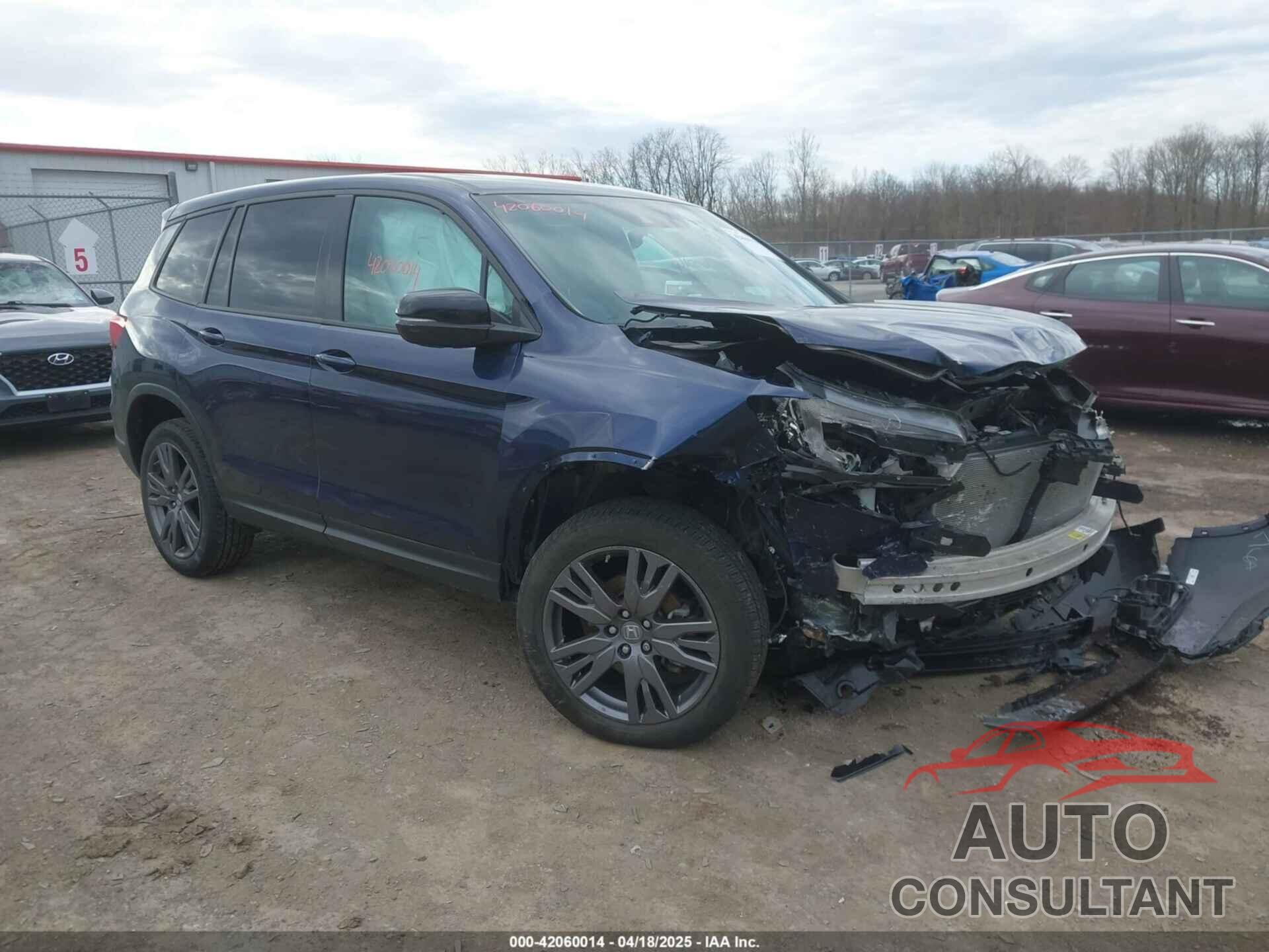 HONDA PASSPORT 2021 - 5FNYF8H55MB023278