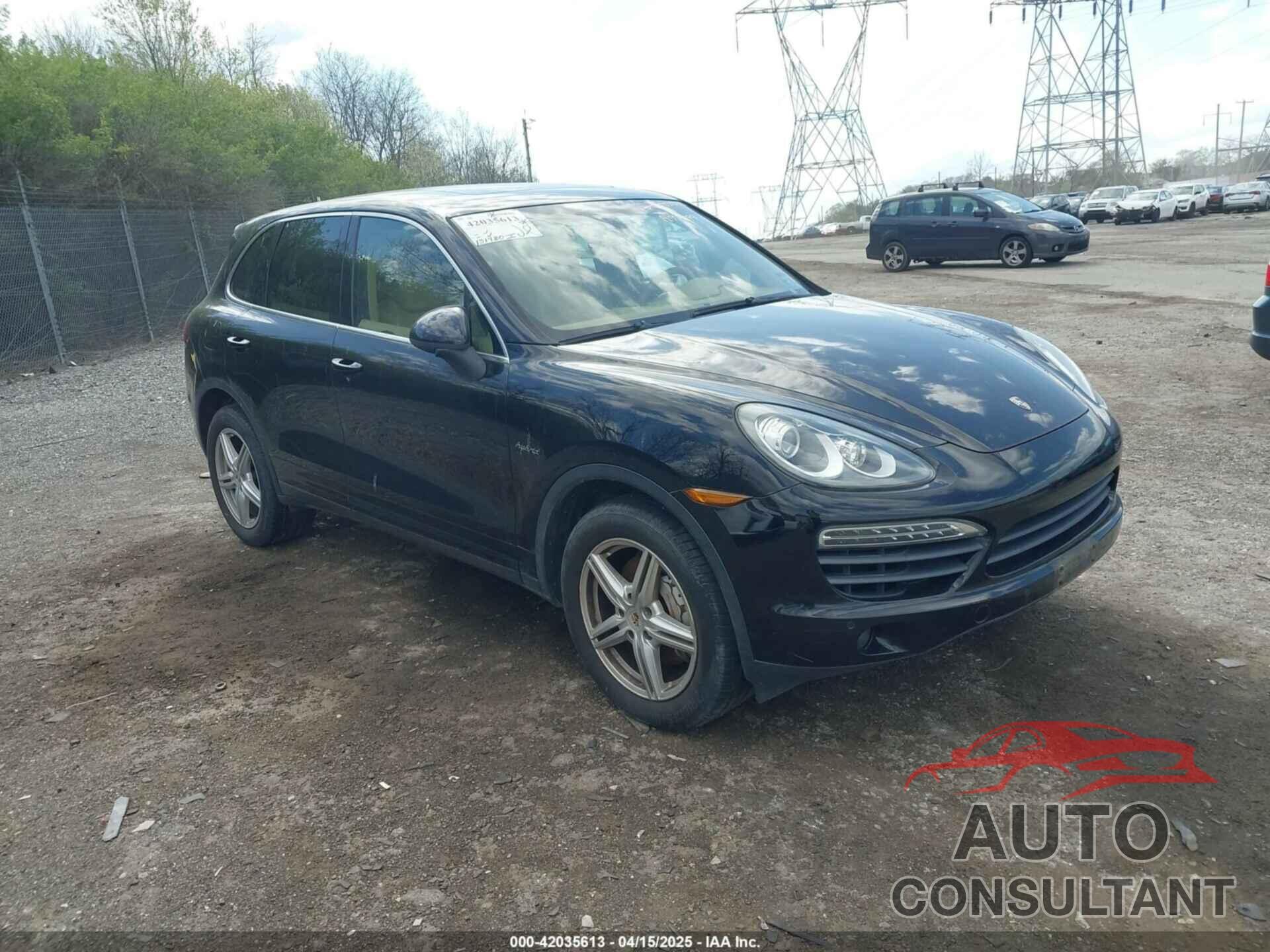 PORSCHE CAYENNE HYBRID 2011 - WP1AE2A27BLA91799