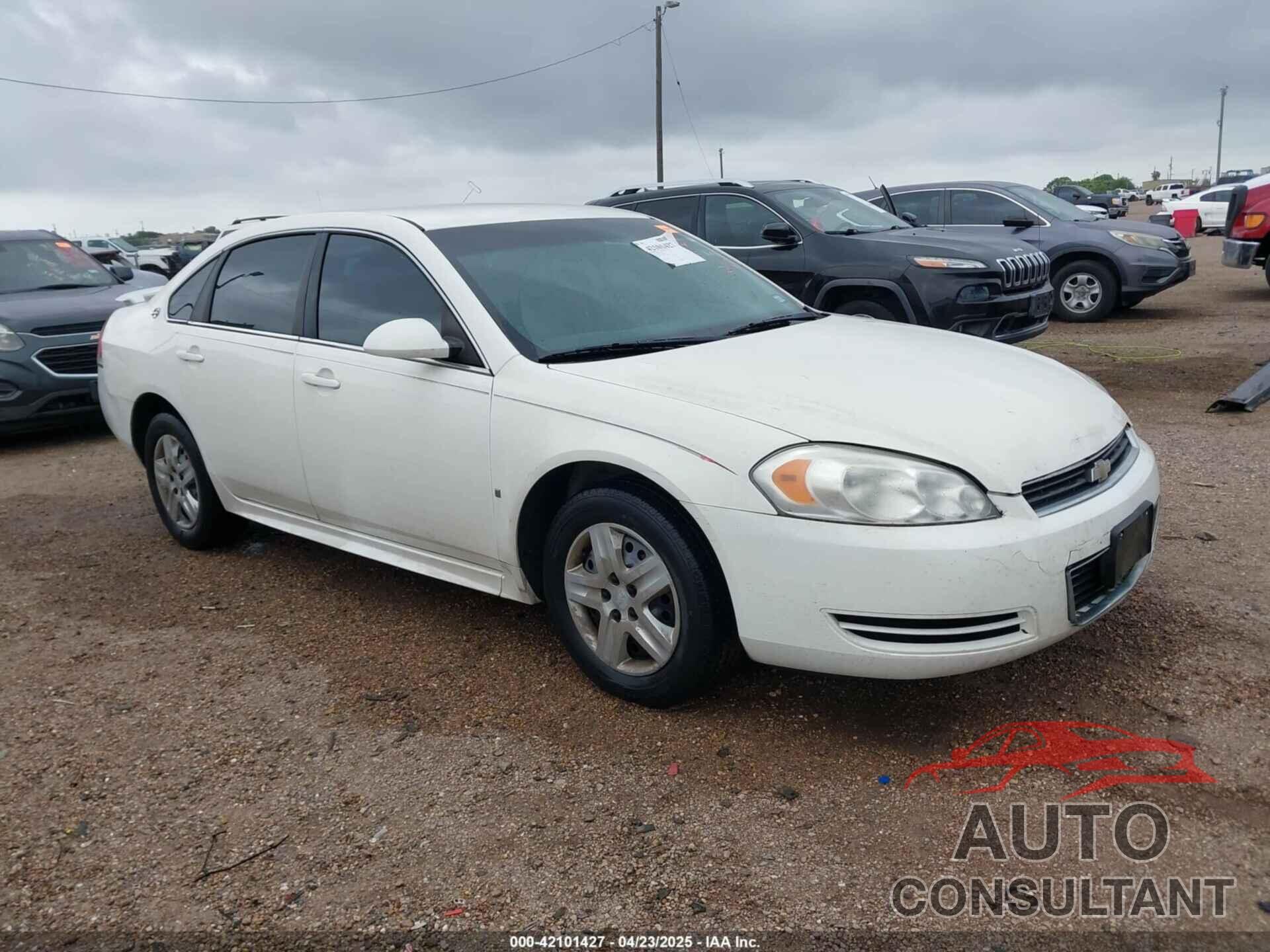 CHEVROLET IMPALA 2009 - 2G1WB57K091280036