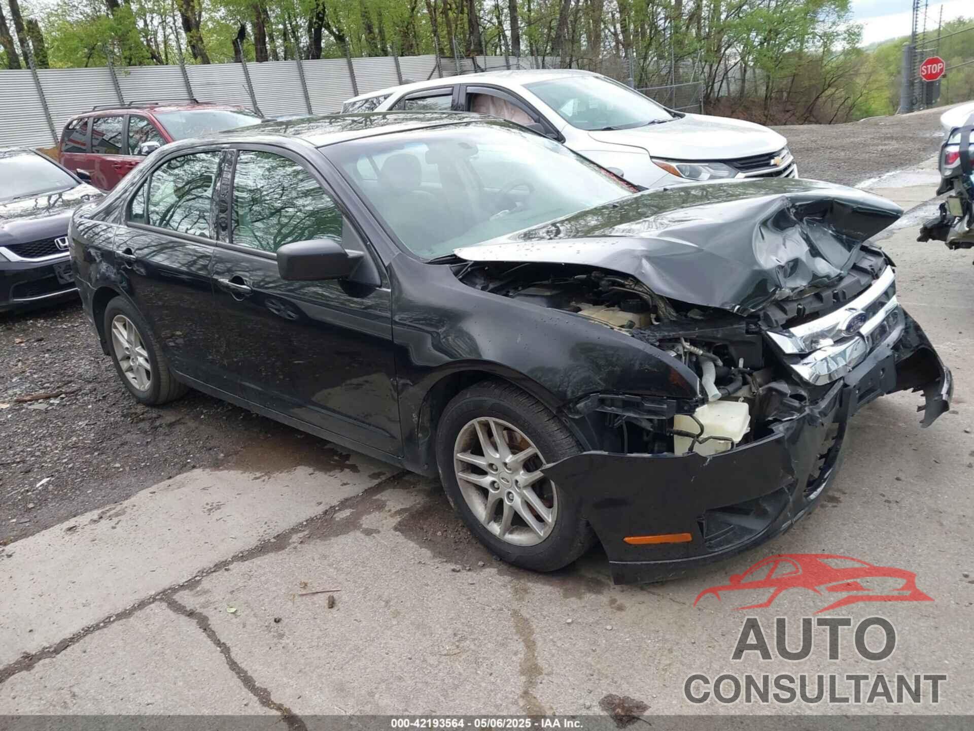 FORD FUSION 2012 - 3FAHP0GA8CR133757