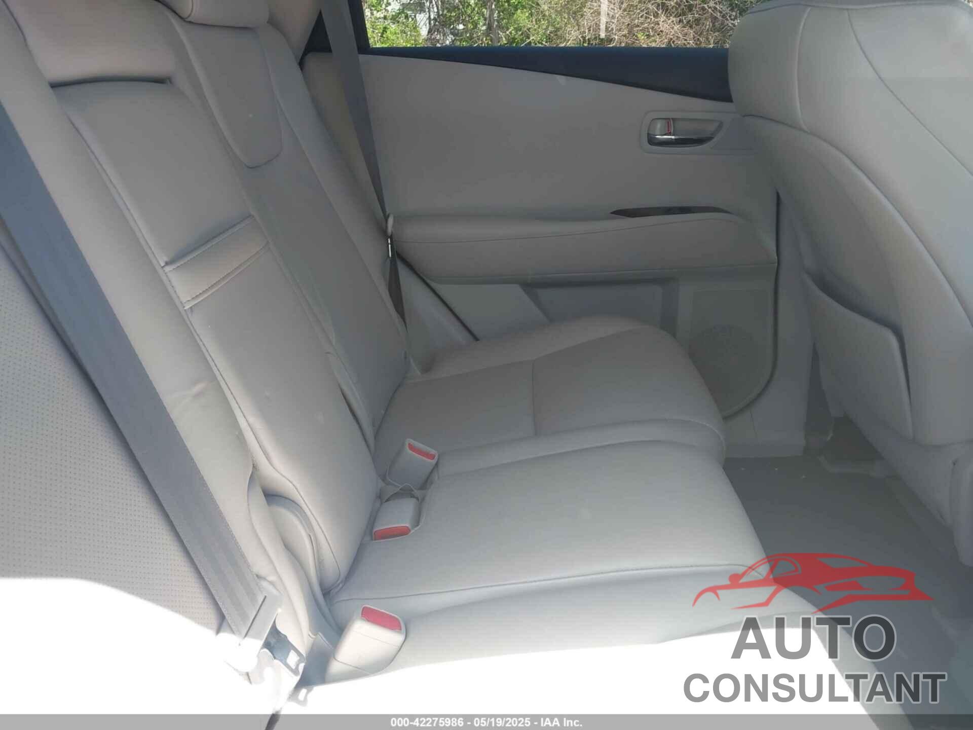 LEXUS RX 350 2010 - 2T2BK1BA0AC020105