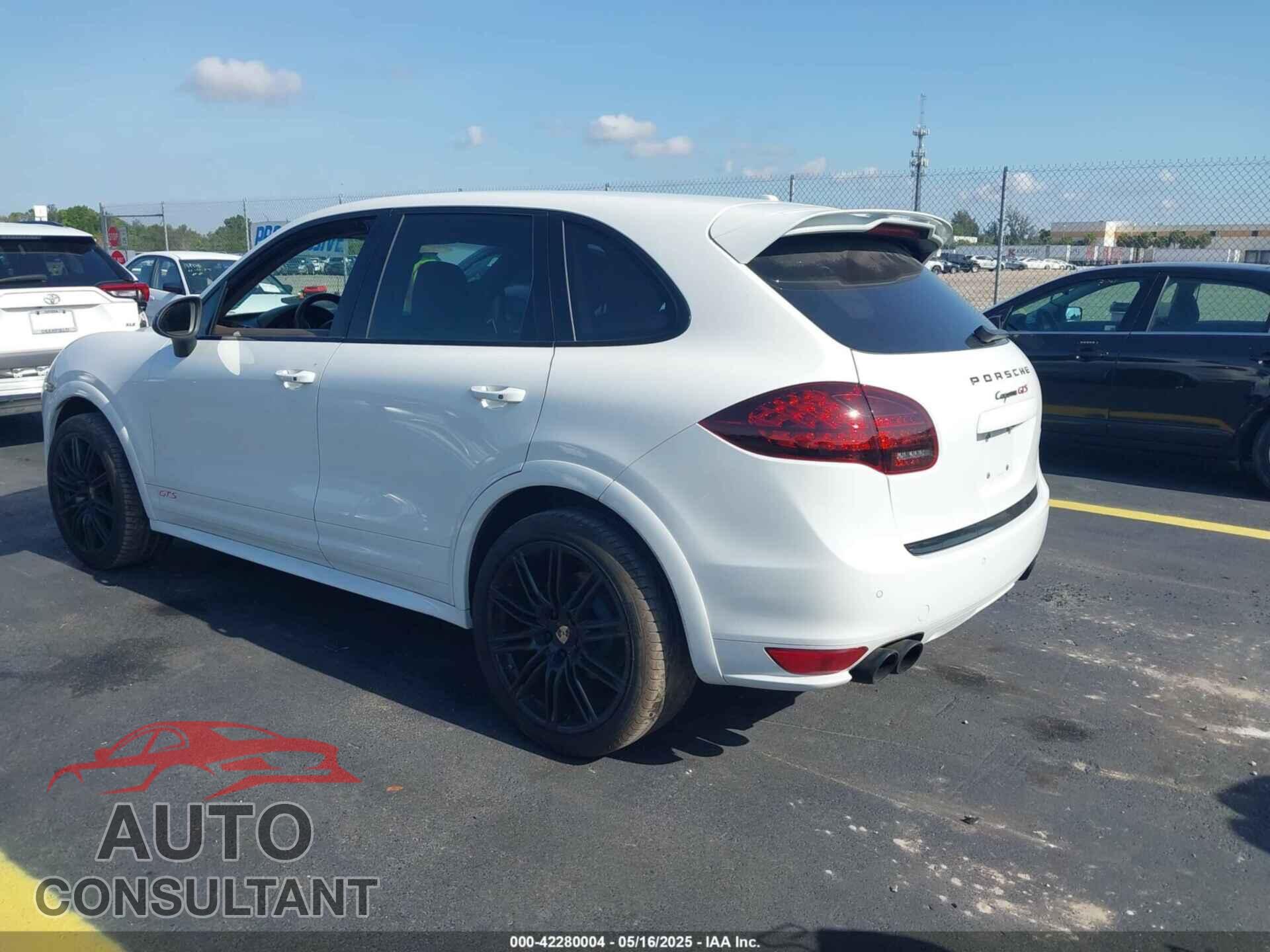 PORSCHE CAYENNE 2013 - WP1AD2A29DLA72032